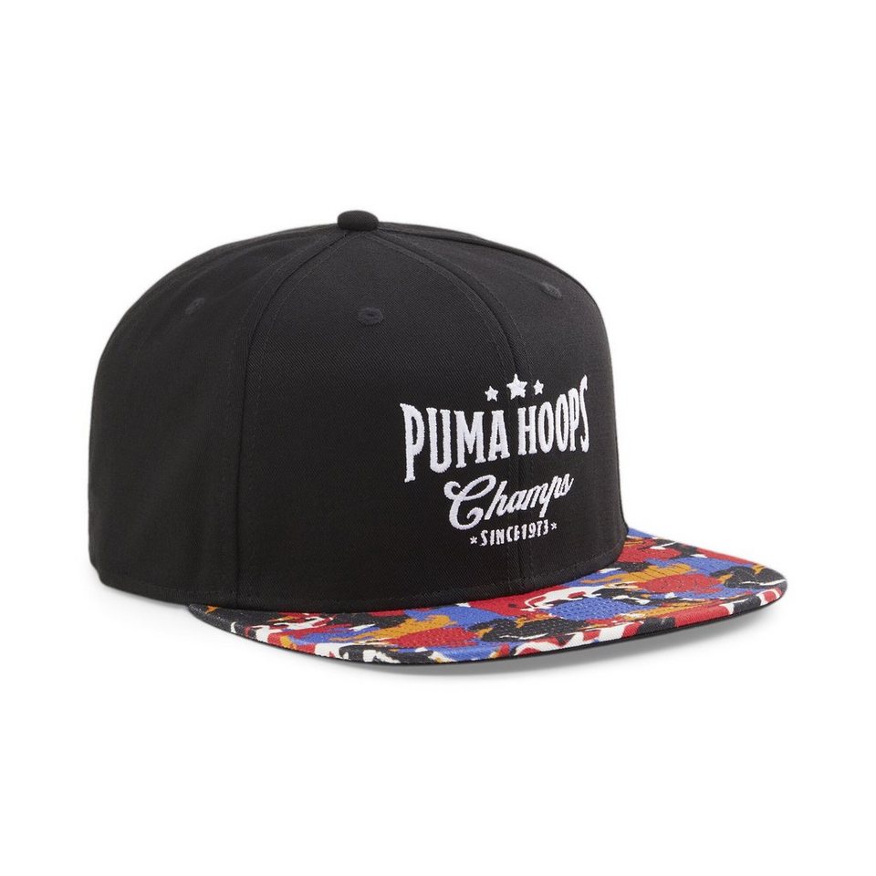 PUMA Flex Cap Pro Basketballkappe Erwachsene, Gesticktes PUMA Cat Logo auf  der Rückseite