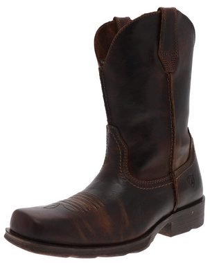 Ariat RAMBLER D Dunkelbraun Cowboystiefel Herren Westernreitstiefelette