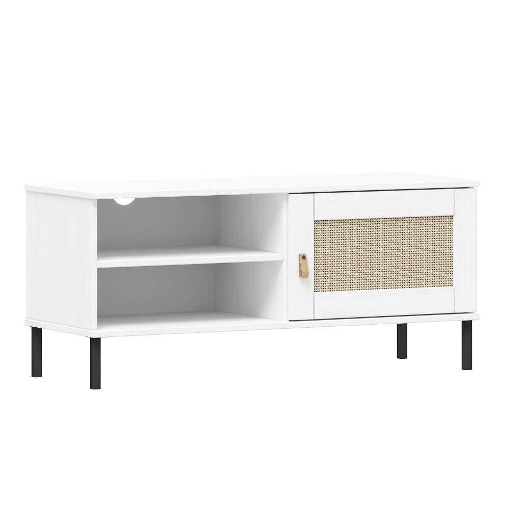 Main Möbel TV-Schrank TV Element 105x47cm 'Seattle' Kiefer massiv weiß