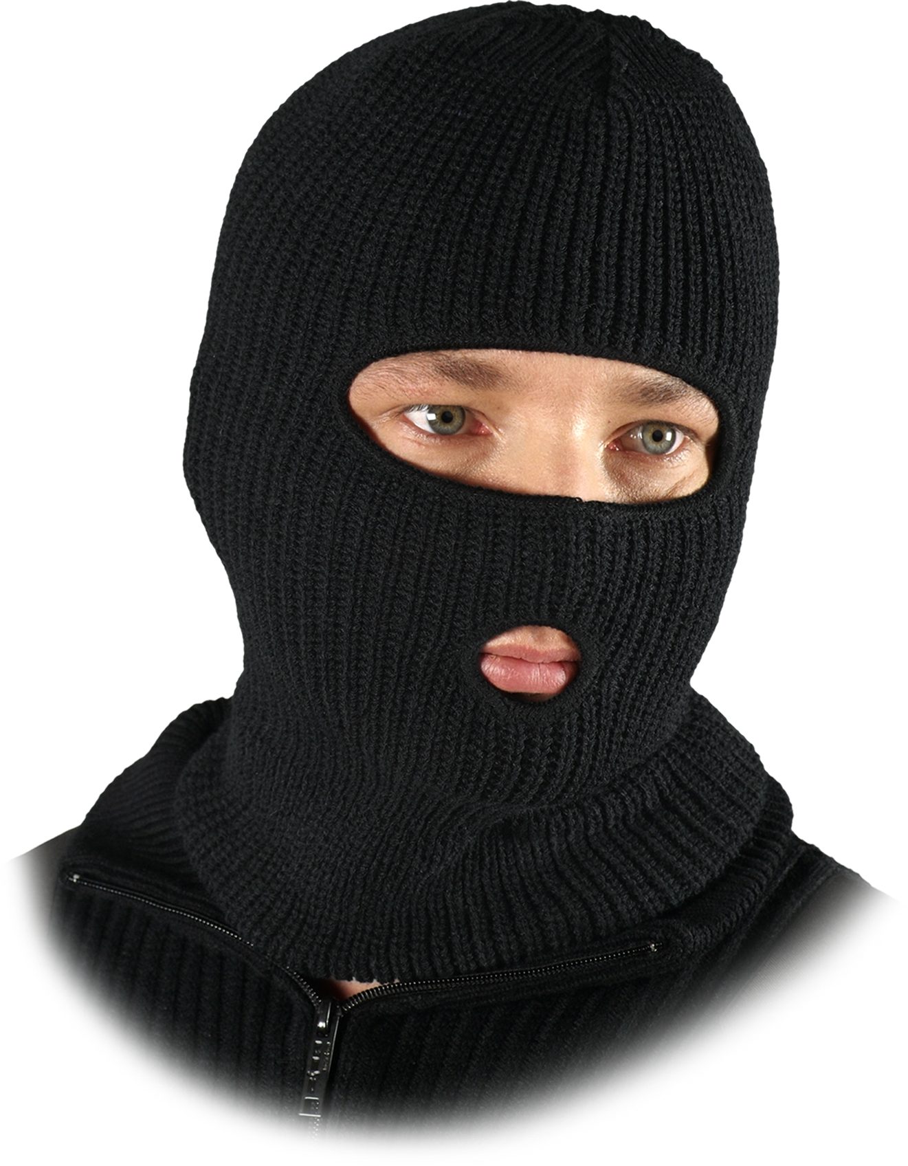 RawPol Beanie Schornsteinmütze mit zwei Öffnungen günstig online kaufen