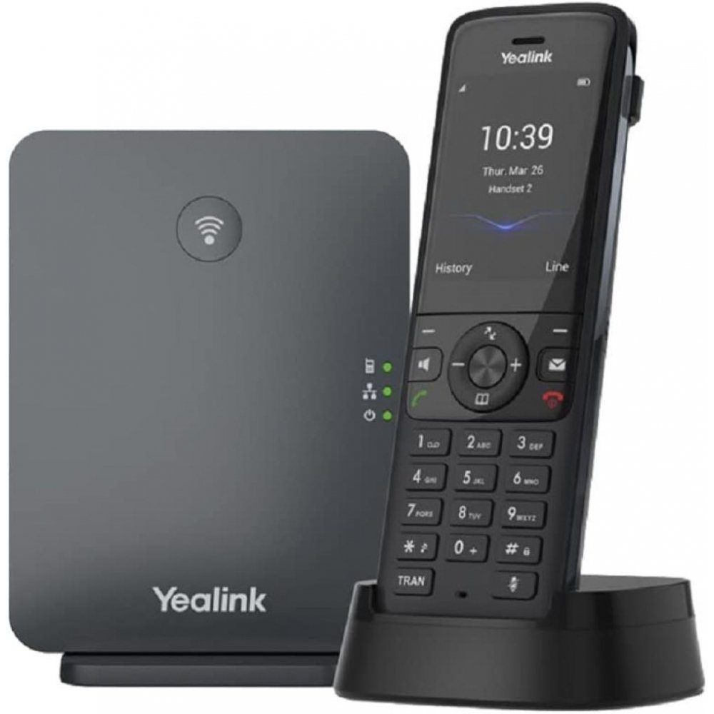 Yealink W78P - VoIP Telefon - schwarz DECT-Telefon