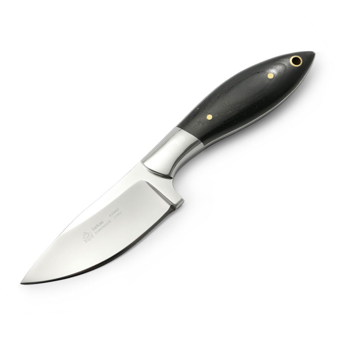 Messer (846067) Fahrtenmesser schwarz IP Puma Taschenmesser Micarta Farkas