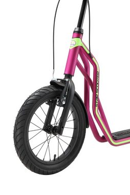 Star-Scooter Cityroller 16 Zoll, Leichtgängige Lenkung; 16 Zoll Rad vorne; 12 Zoll Rad hinten;