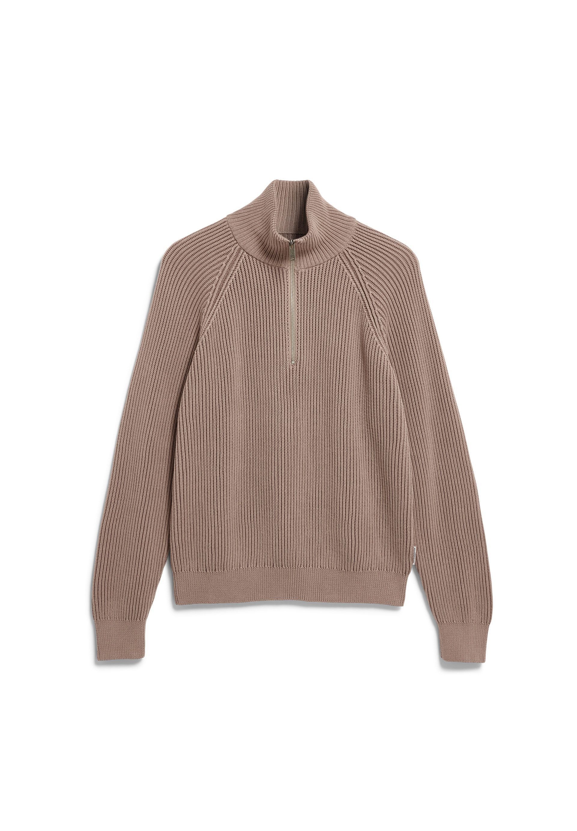 Strickpullover TROYER VANISÉ Troyer mit Reißverschluss