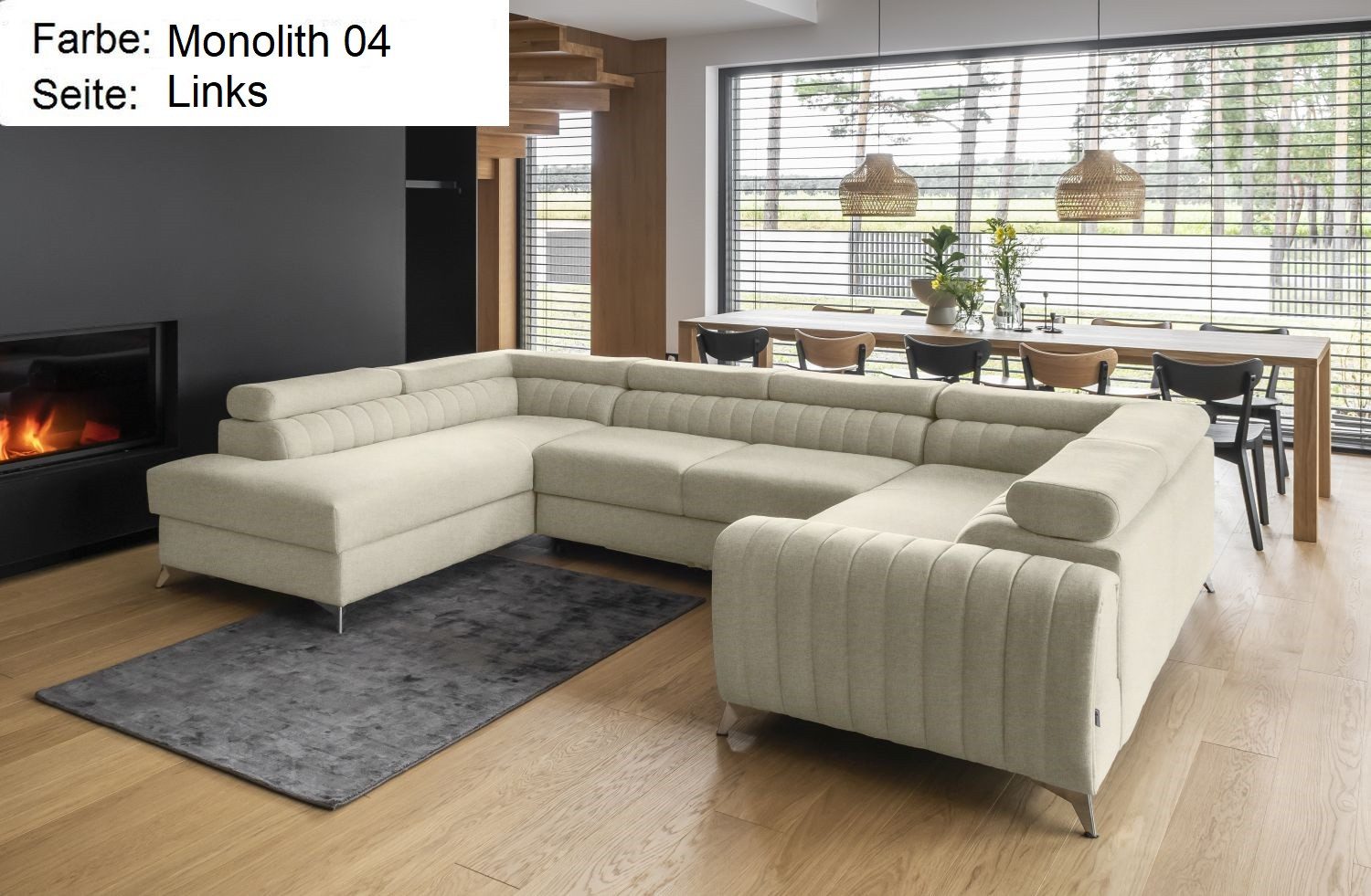 Lukas Möbel Wohnlandschaft Wohnlandschaft Linus mit günstig online kaufen