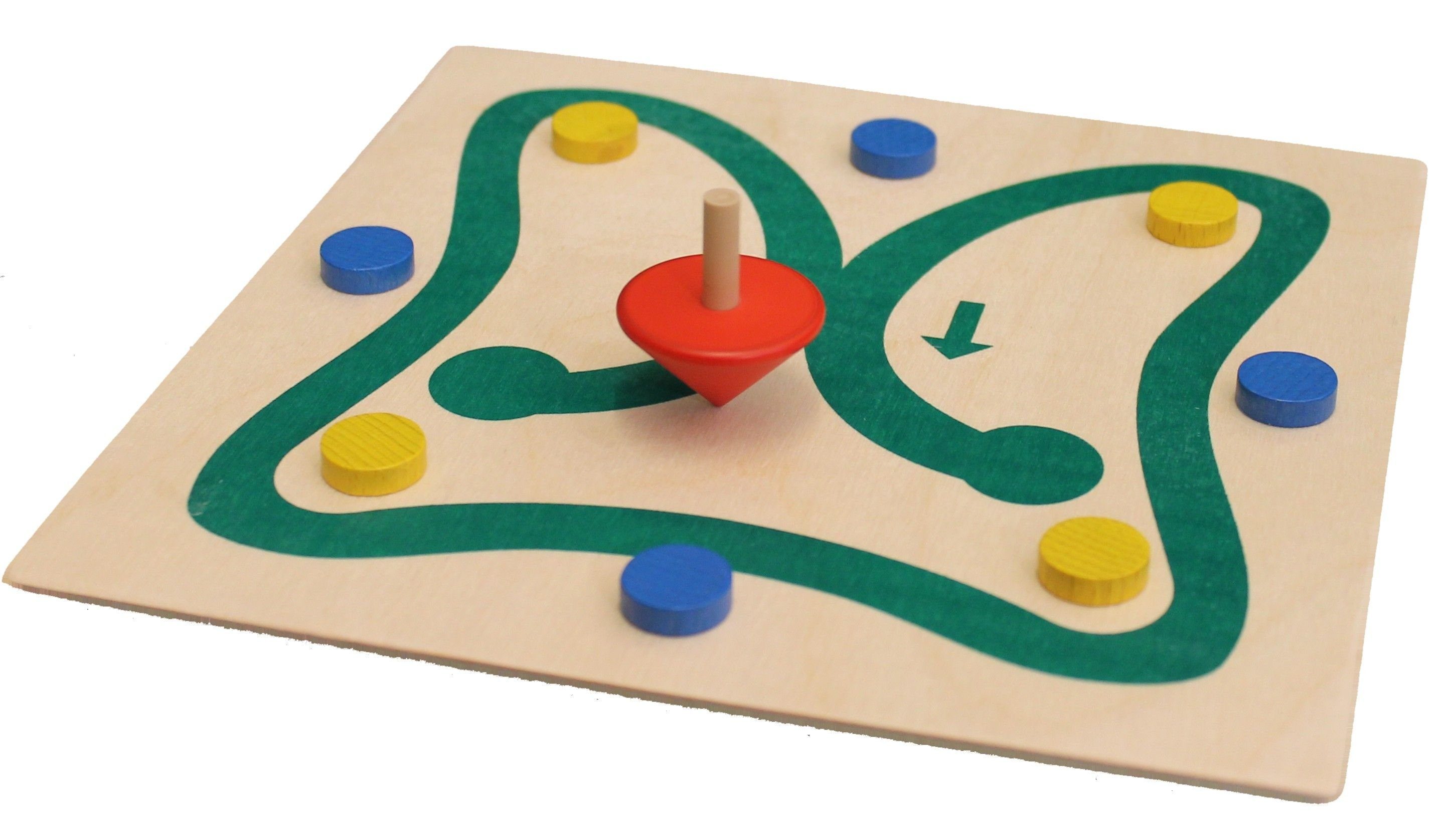 Erzgebirgische Holzspielwaren Ebert GmbH Обучающие игрушки Holzspielzeug Kreisel Rodeo BxT 20x20xcm NEU