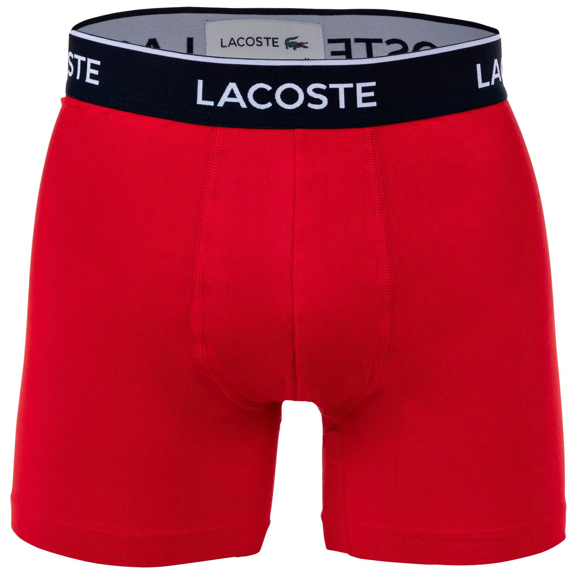 Lacoste Boxer Herren Boxershort 3er Pack Baumwolle (Packung, 3er Pack) günstig online kaufen