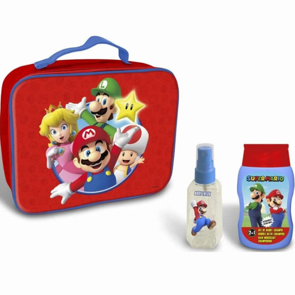 Cartoon Körperpflegeduft Super Mario Bros Set 3 Artikel