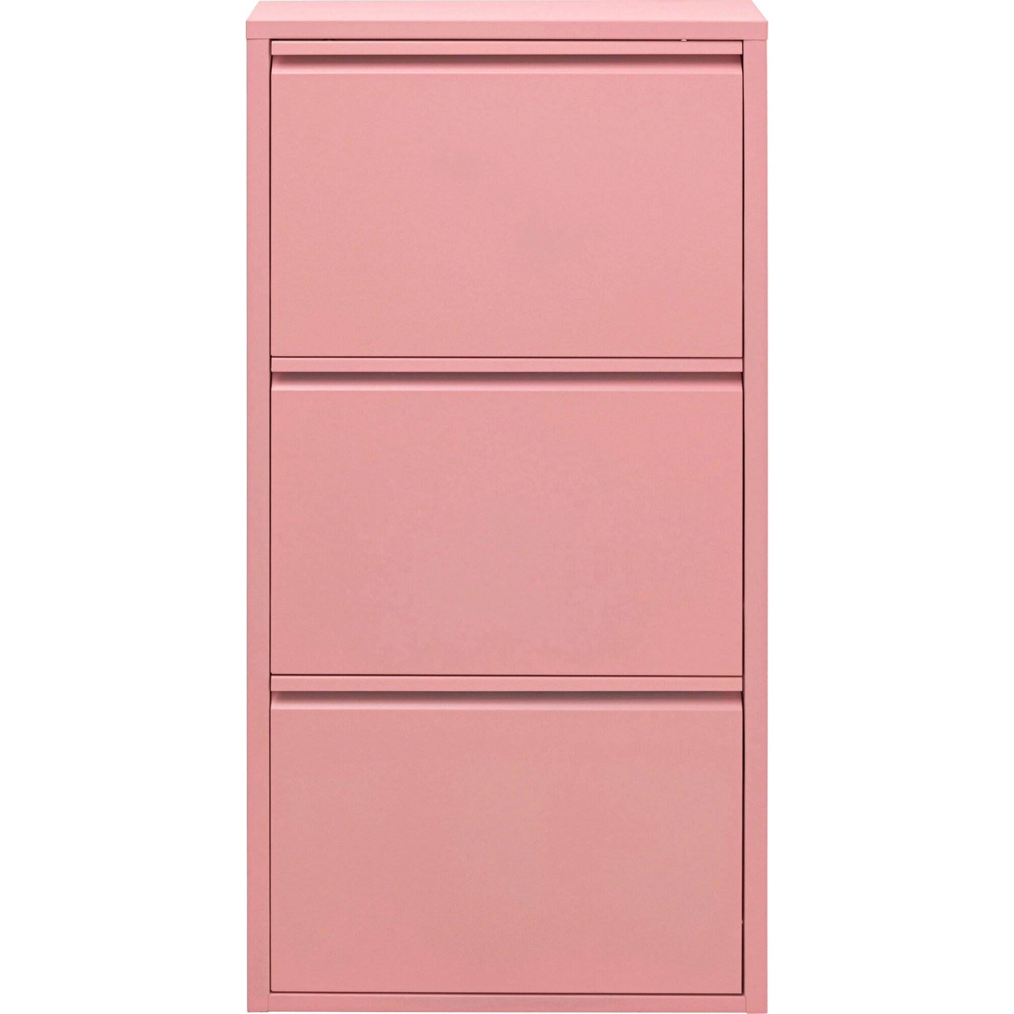 Kare Design Schuhschrank Caruso schmaler Schuhkipper mit 3 Klappen