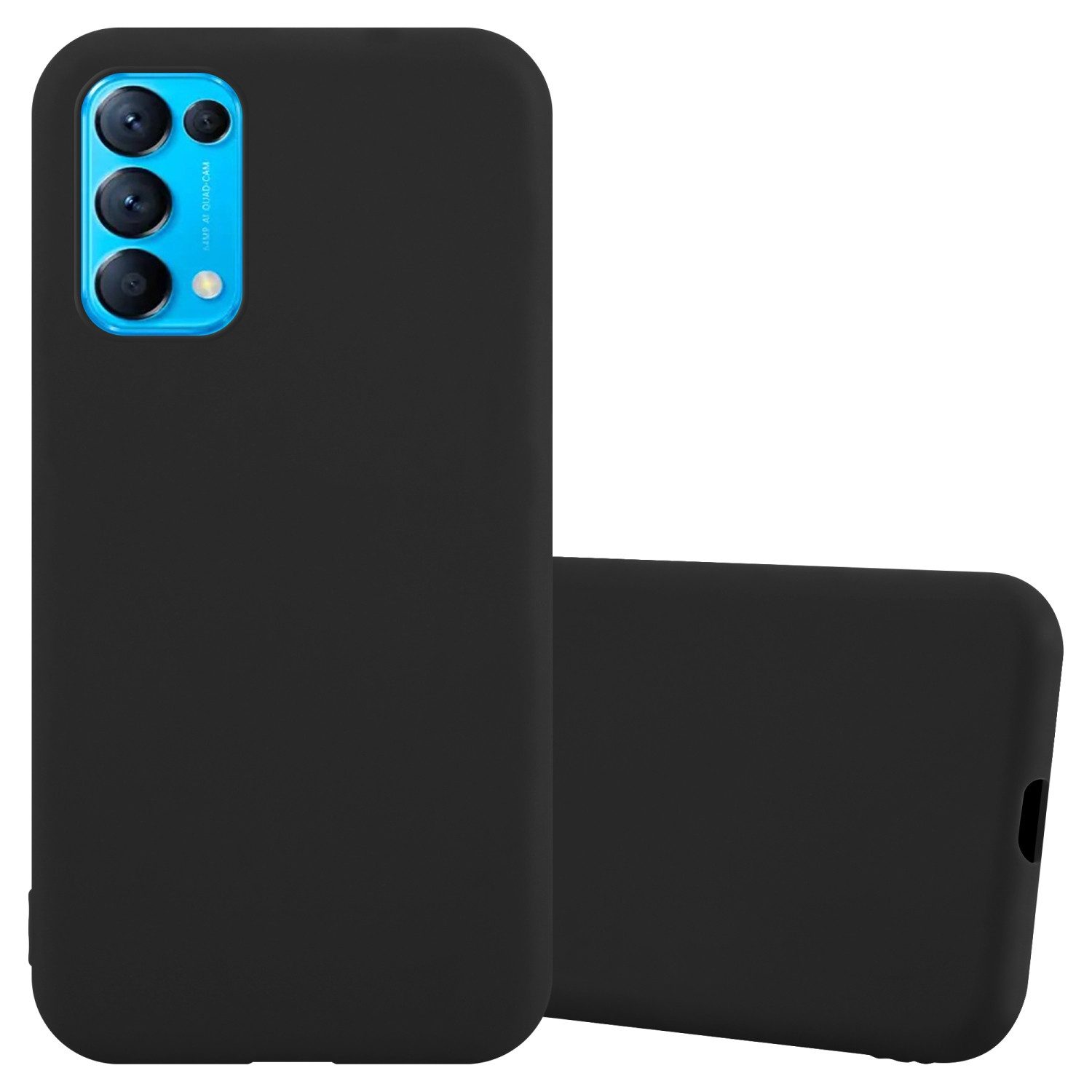 Cadorabo Handyhülle für Oppo FIND X3 LITE Hülle Oppo FIND X3 LITE, Flexible TPU Silikon Handy Schutzhülle - Hülle - ultra slim
