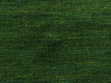 Wollteppich Gabbeh Uni, carpetfine, rund, Höhe: 15 mm, reine Wolle handgewebt, Gabbeh Tiermotiv warmes Raumklima viele Größen