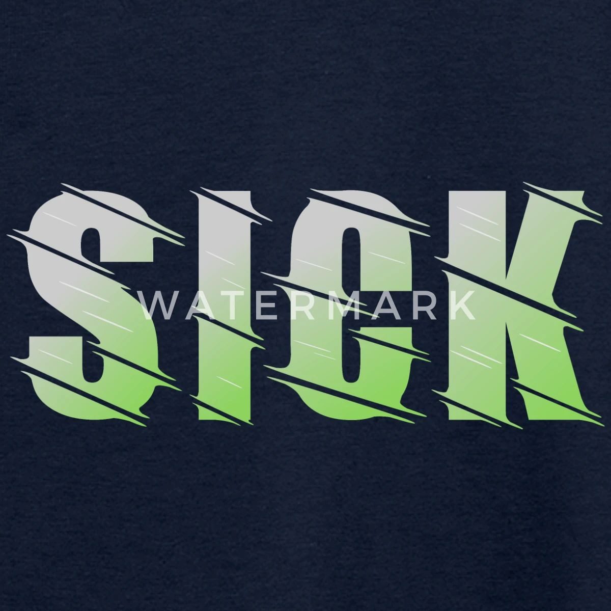 Spreadshirt T-Shirt Sick Statement Teenager T-Shirt (1-tlg)