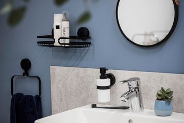 WENKO Duschablage Static-Loc® Plus Pavia, Badezimmer-Ablage, Befestigen ohne bohren