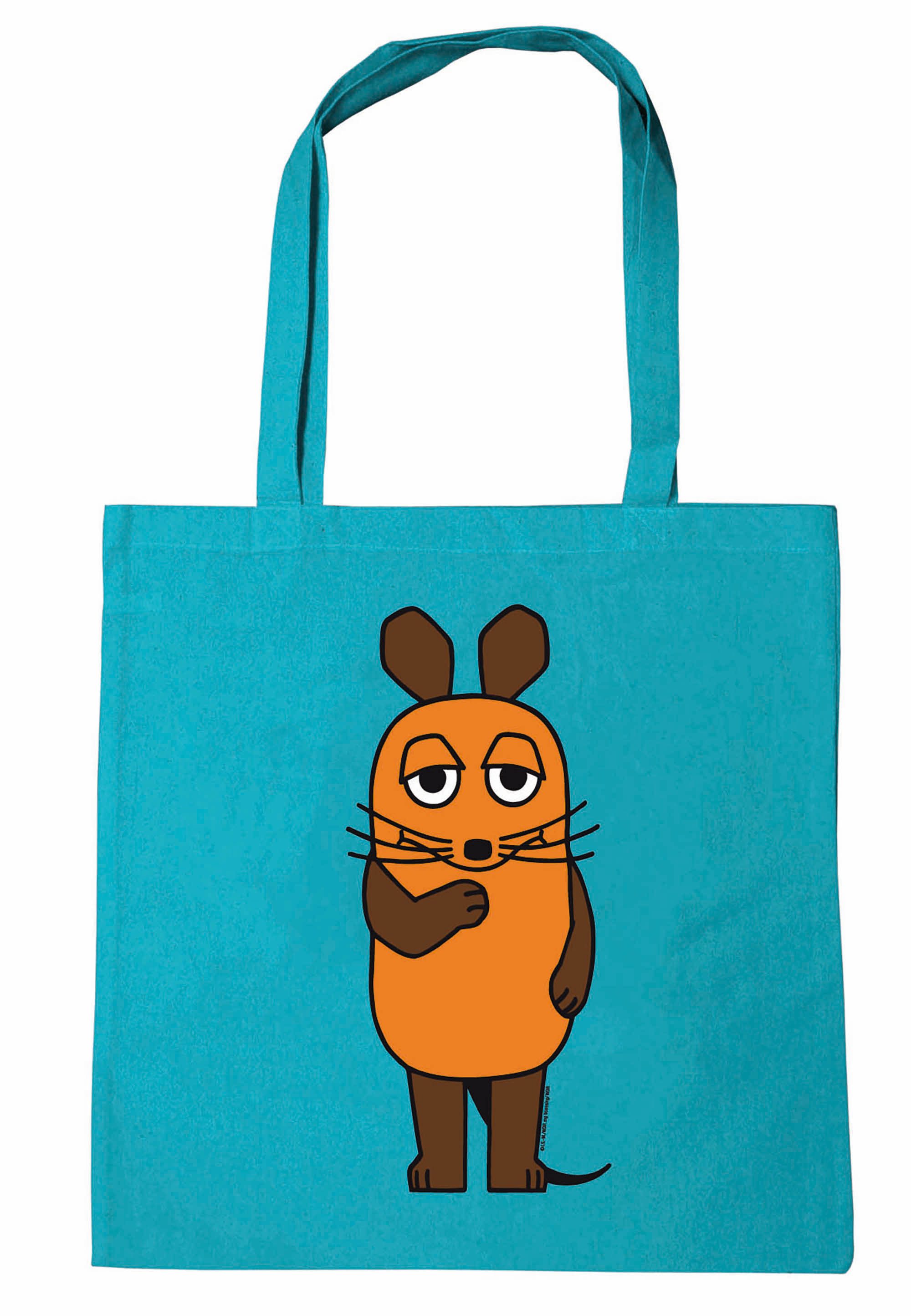 LOGOSHIRT Henkeltasche Baumwolltasche Die Sendung mit der Maus, mit Sendung günstig online kaufen