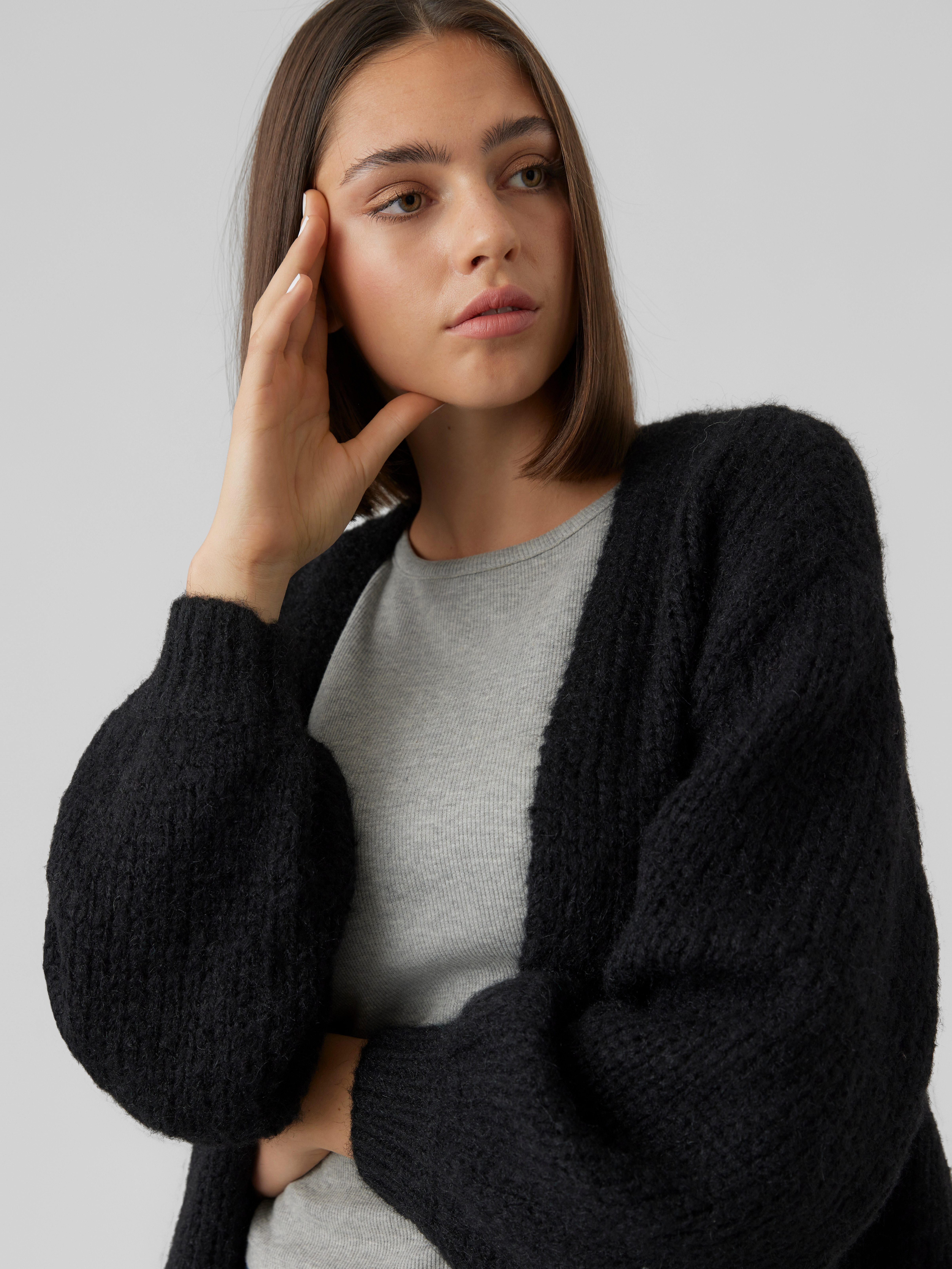 Vero Moda Strickjacke VMMAYBE LS OPEN günstig online kaufen