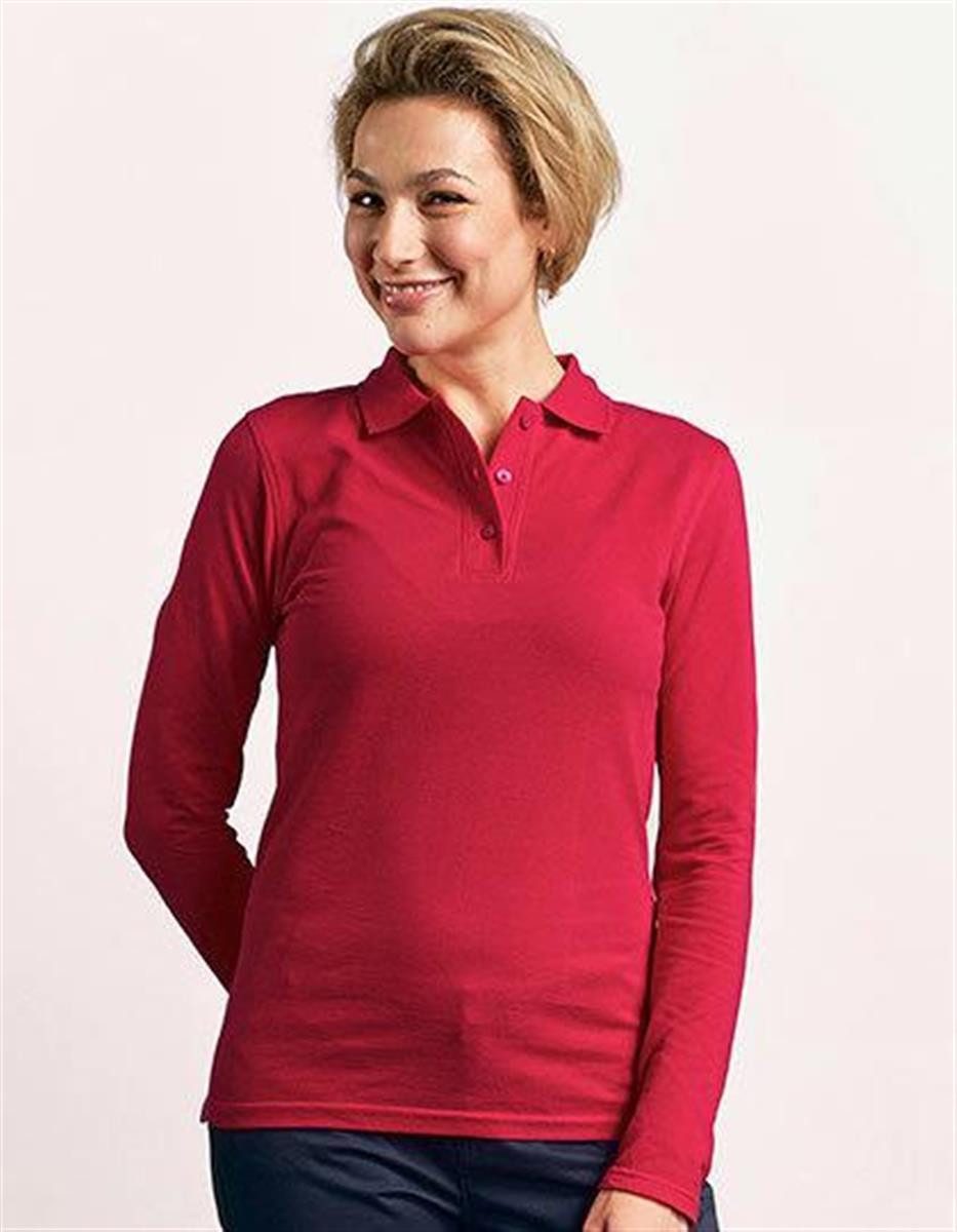 Promodoro Langarm-Poloshirt Women´s Heavy Poloshirt Longsleeve
