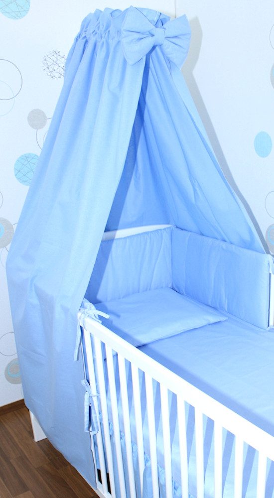 Betthimmel Vollstoff Himmel für Baby Bett Vollstoffhimmel