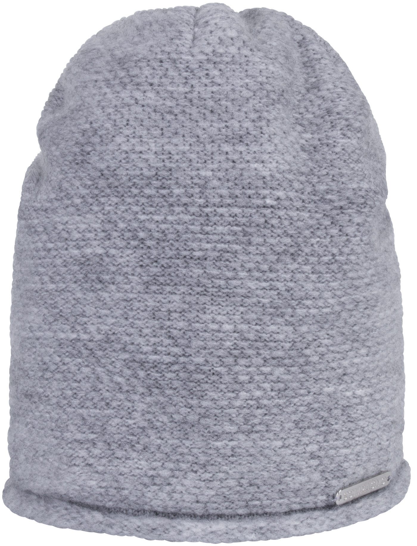 compagno Strickmütze (1-St) Klassische Beanie Wintermütze Strickmütze Damen gefüttert Fleece