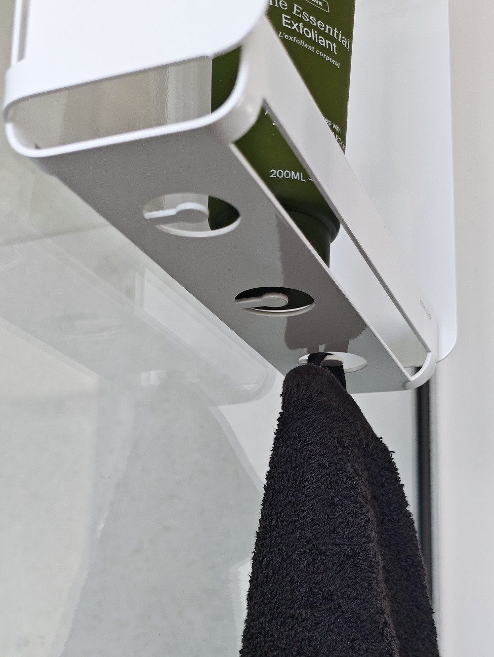 Radius Duschregal PURORAGGIO Hängeregal aus Aluminium, bohrfrei – Bild 4 von 5