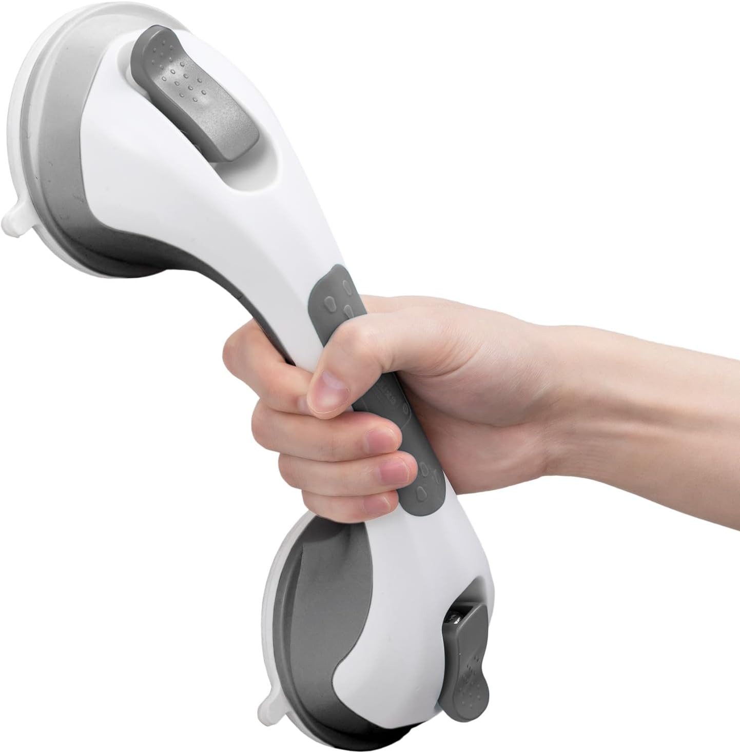 FELIXLEO Haltegriff Duschgriff 31cm Saugnapf ohne Bohren Senioren Badewanne 110kg