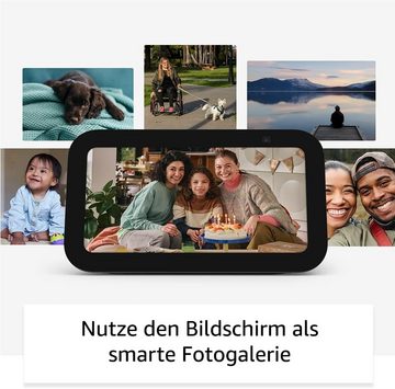 Amazon Echo Show 5 3. Generation 2023 Smart Speaker Alexa Kamera Sprachgesteuerter Lautsprecher (WLAN (WiFi), Bluetooth)