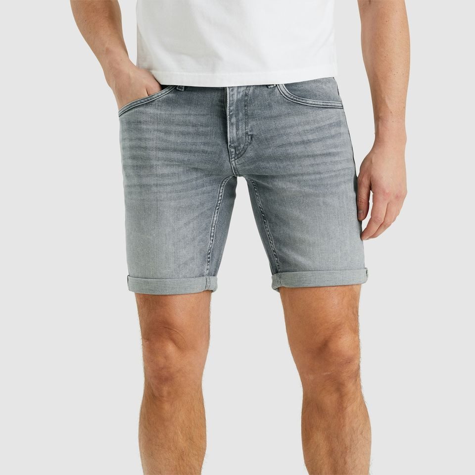 PME Legend Herren Jeans Short NIGHTFLIGHT - Regular Fit - Blau - Grau günstig online kaufen