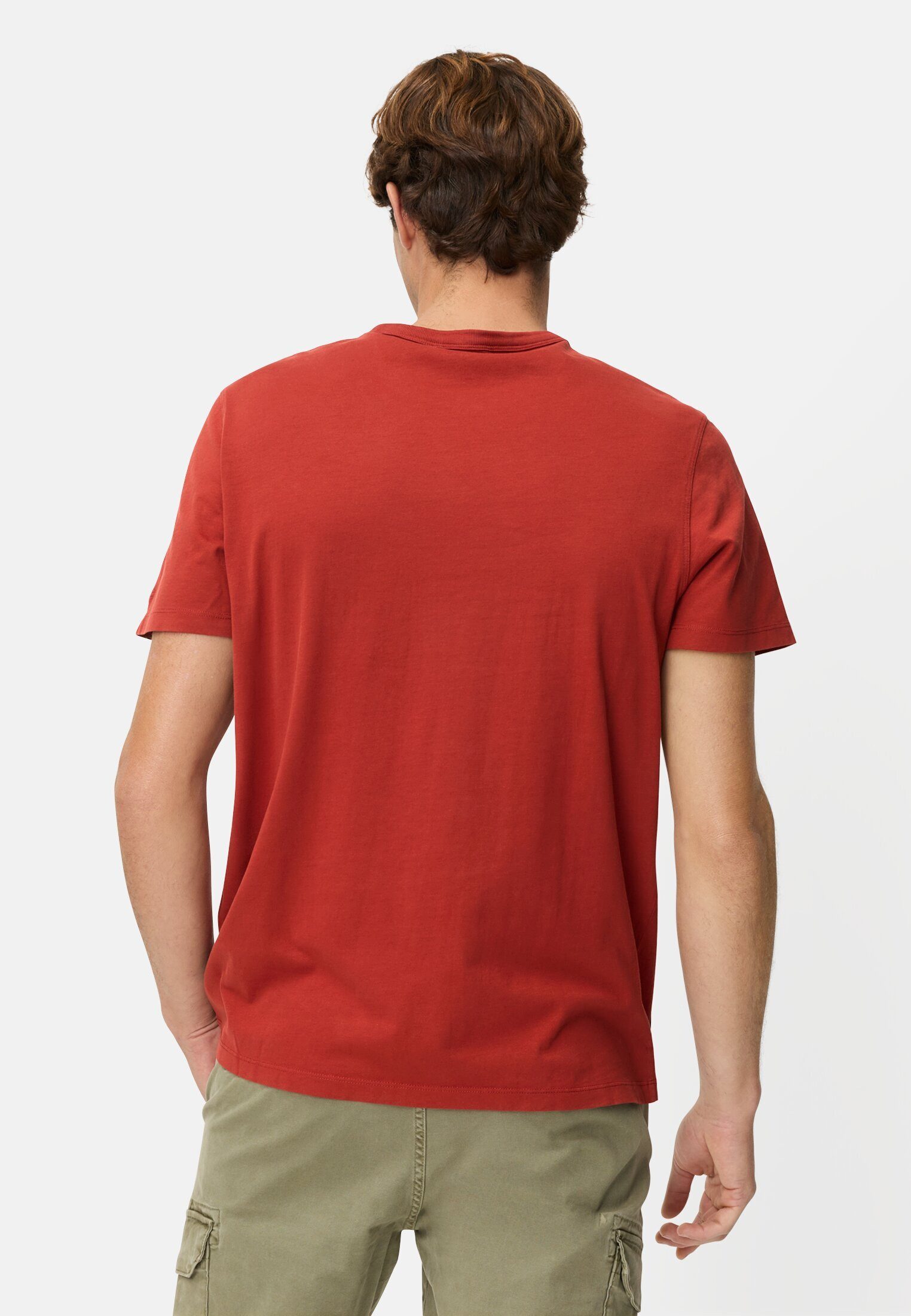 camel active Print-Shirt T-Shirt mit Backprint Kurzarm günstig online kaufen