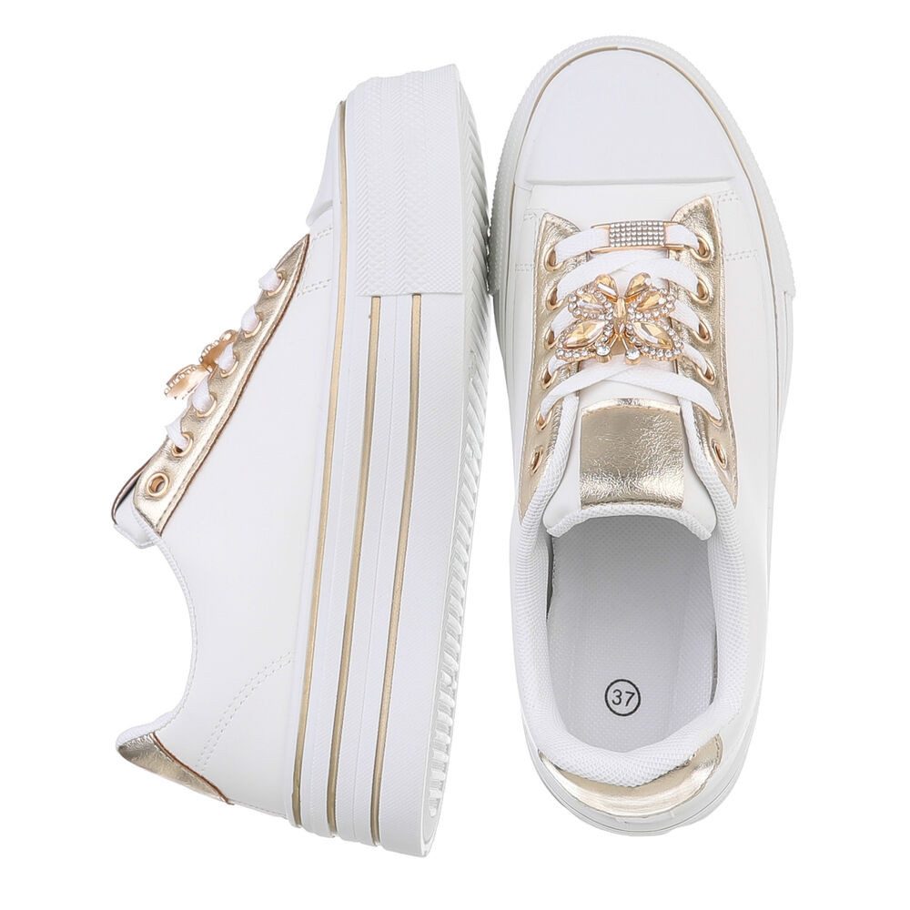 Ital-Design Damen Low-Top Freizeit Sneaker (88671928) Flach Sneakers Low in günstig online kaufen