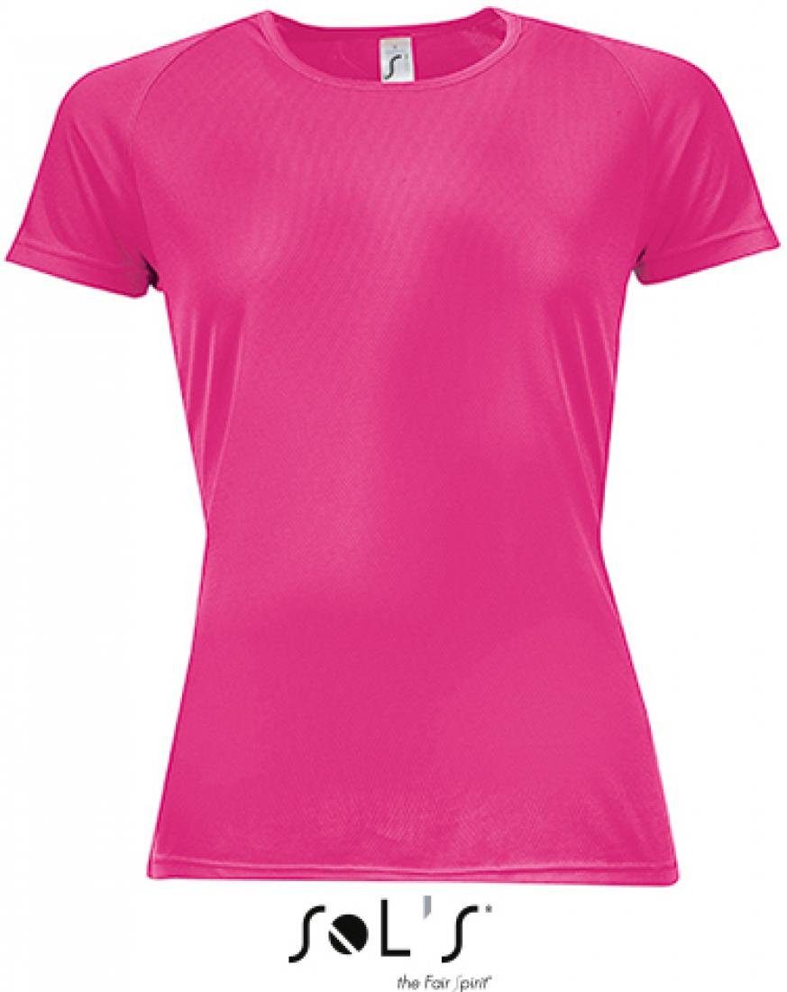 SOLS Trainingsshirt Damen Raglan Sport T-Shirt + Längerer Rücken günstig online kaufen
