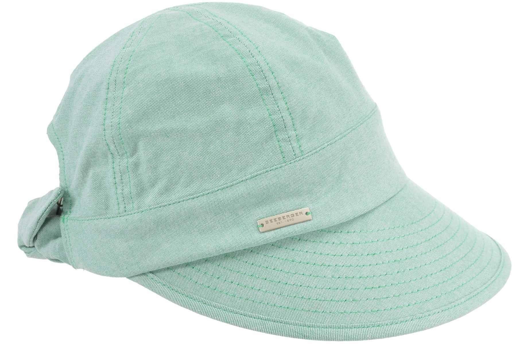 Seeberger Schirmmütze Chambraystoff Schildmütze 53970-0 günstig online kaufen