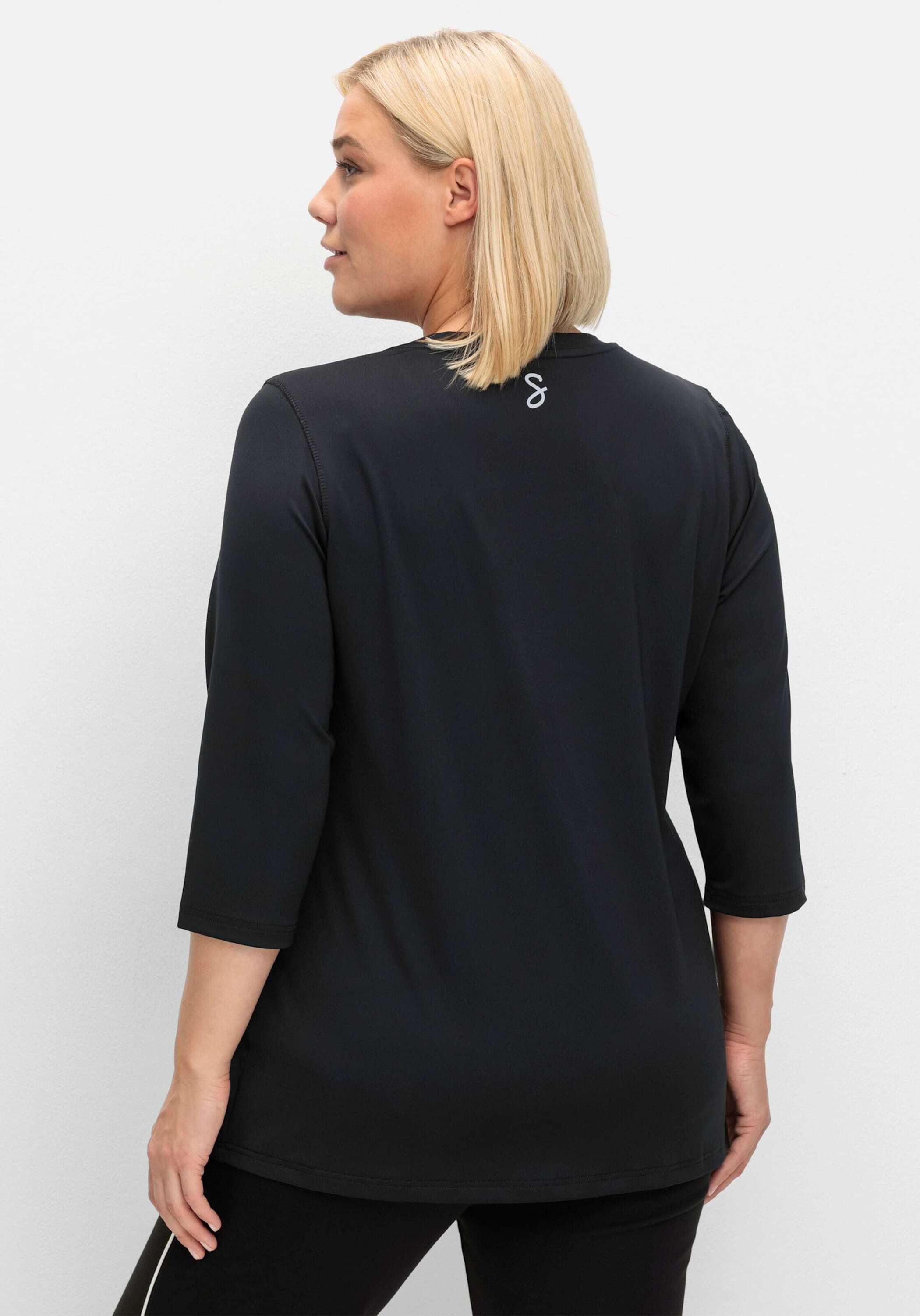Sheego Trainingsshirt Funktionsshirt 3/4-Arm günstig online kaufen