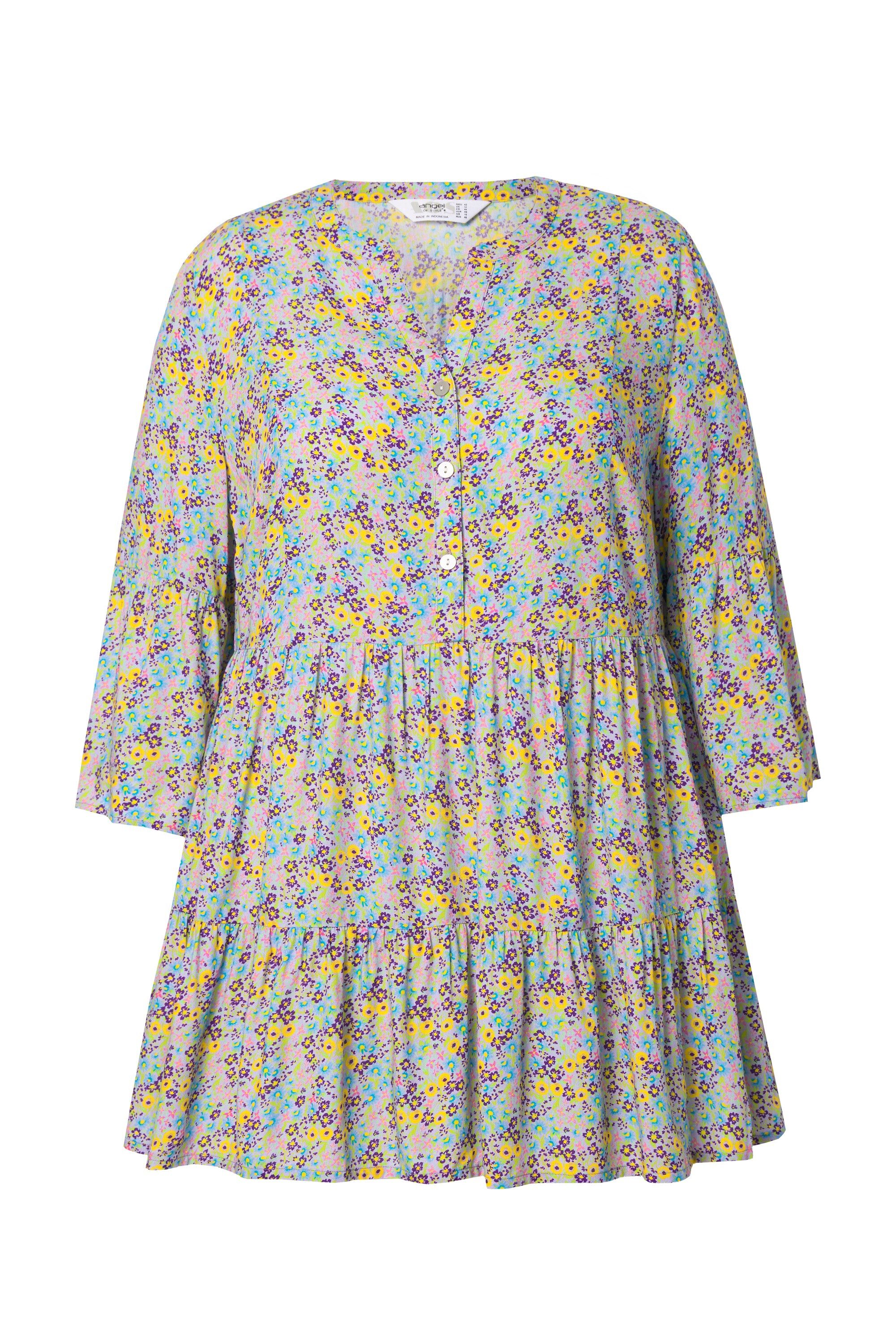 Angel of Style Tunika Bluse Minimal-Blütenmuster günstig online kaufen