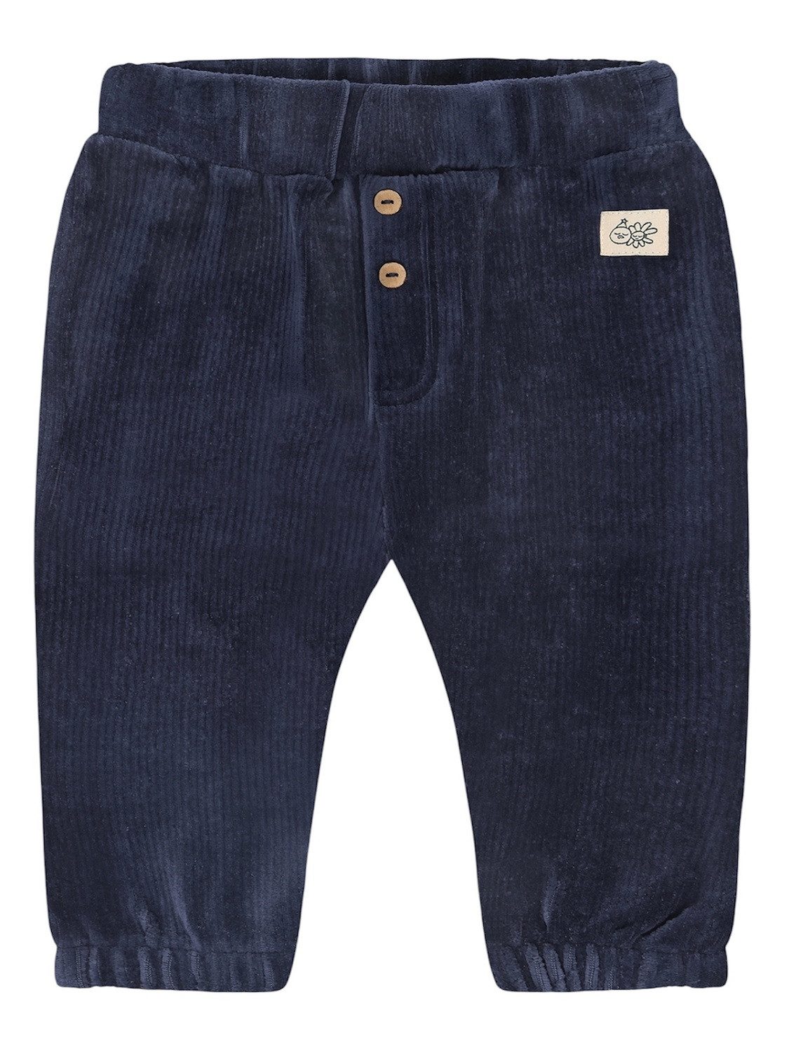 Hust & Claire Cordhose HCGus Velour (1-tlg) HCGus Velour Babyhose für Jungen in Dunkelblau