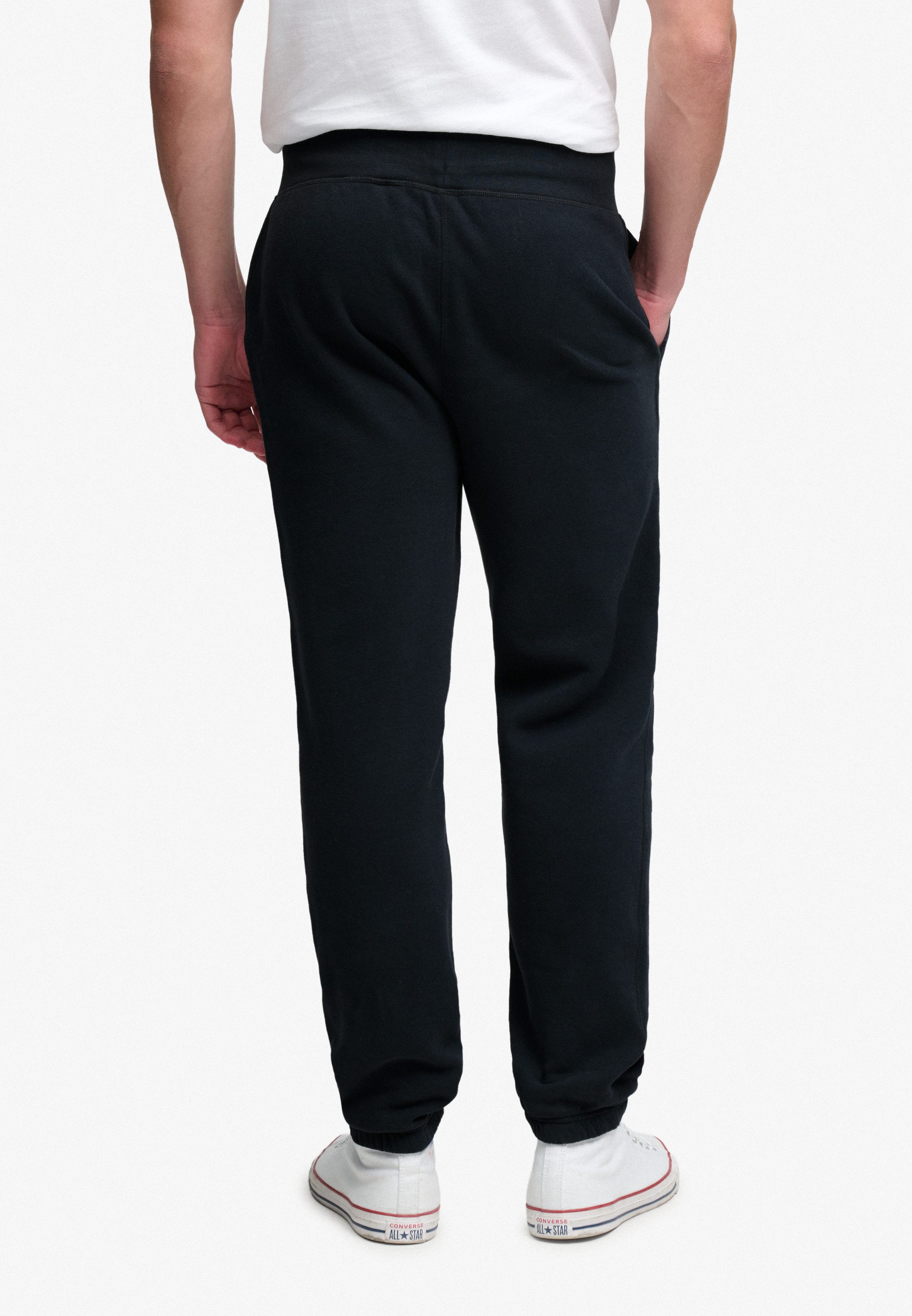 Superdry Sweathose ESSENTIAL COMPANY LOGO JOGGER Baumwollmischung, relaxed fit