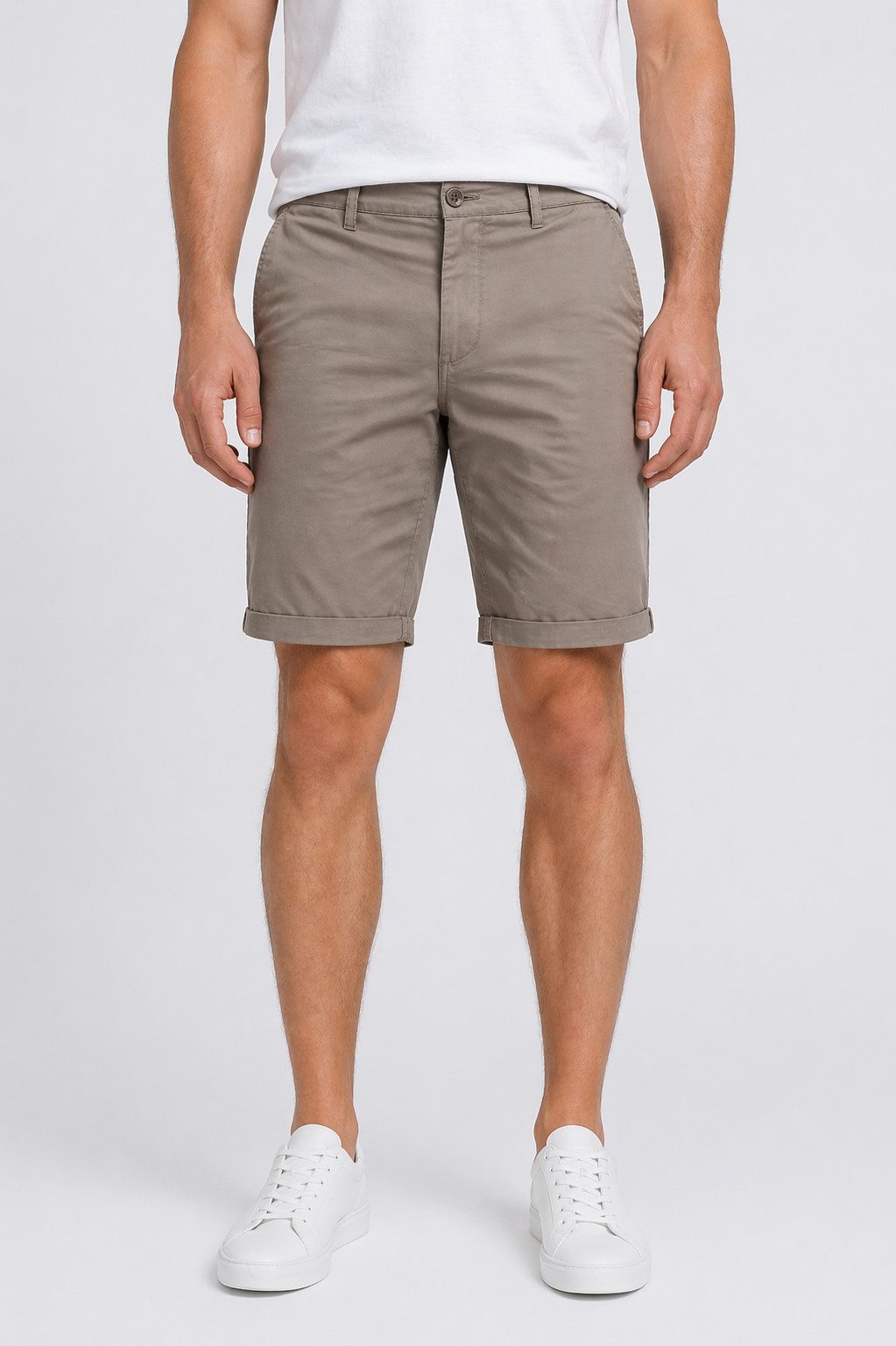 Smith & Solo Chinoshorts Kurze Hosen Herren, Baumwolle Shorts Männer Sommer Elasthan, Bermuda, Casual
