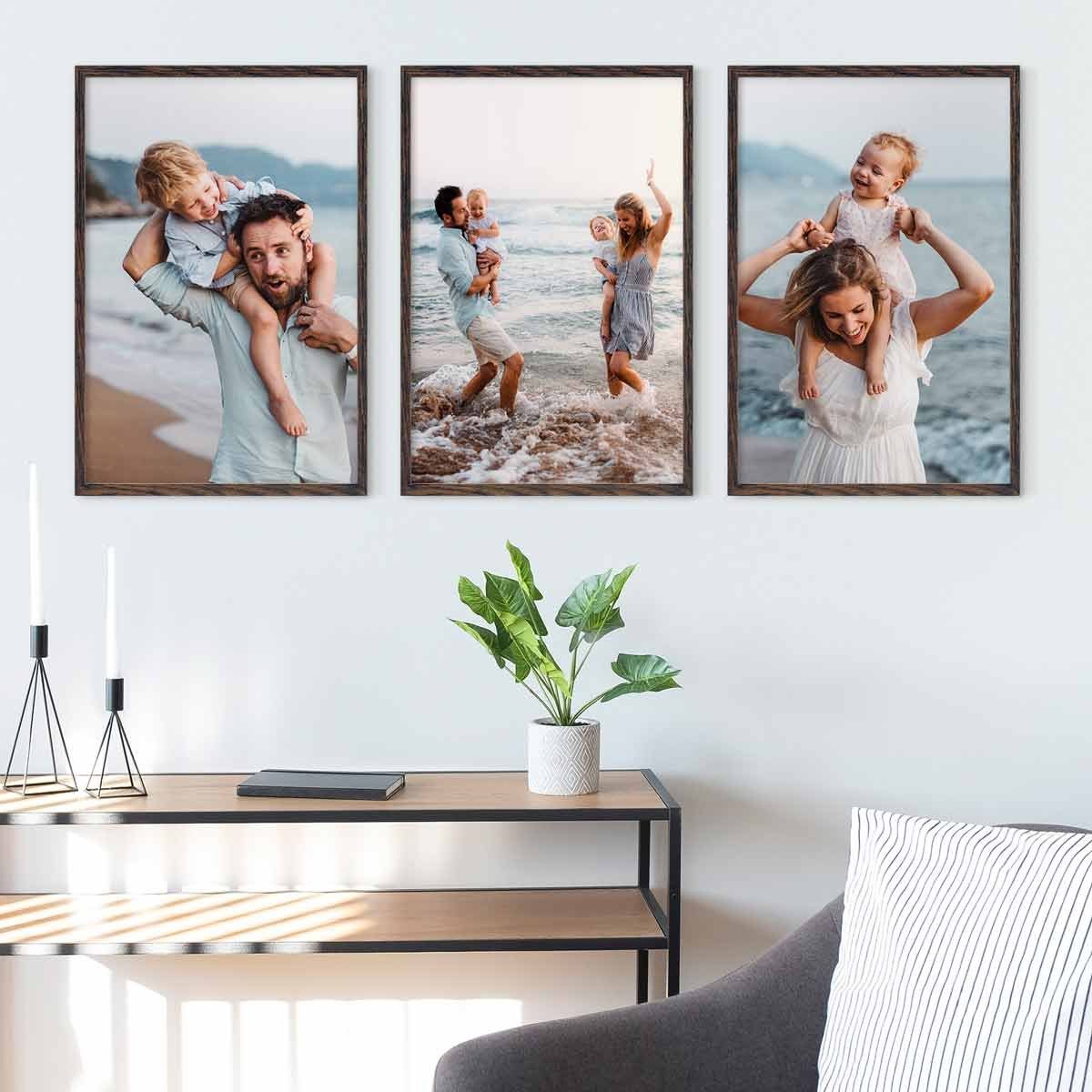 PHOTOLINI Bilderrahmen 3er Set, stabiles MDF-Holz, günstig online kaufen