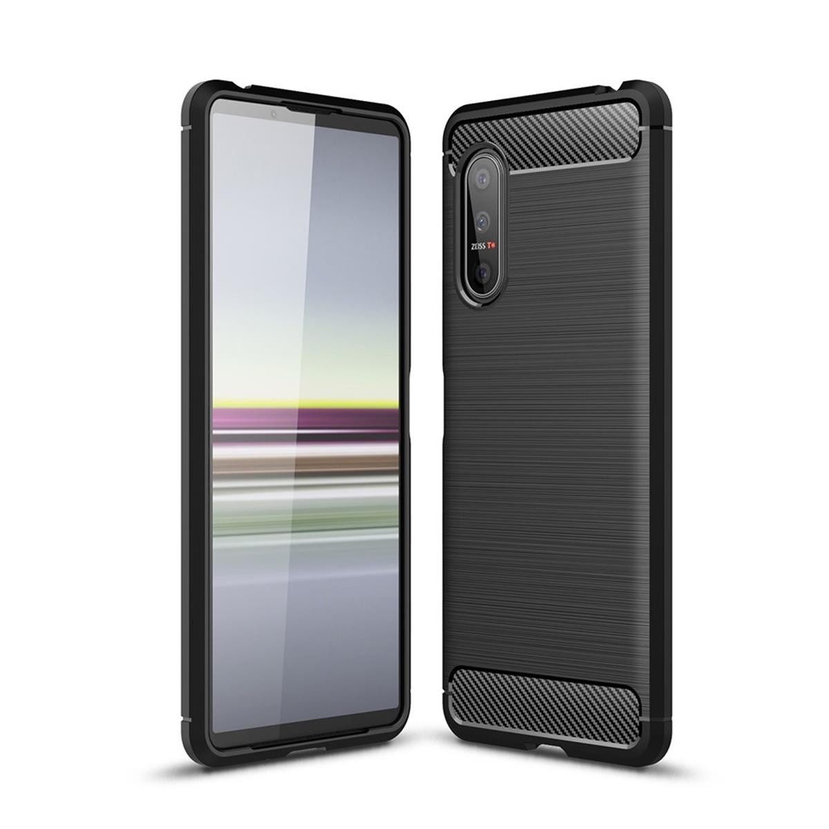 CoverKingz Handyhülle »Sony Xperia 5 II Handyhülle Silikon Case Cover ...