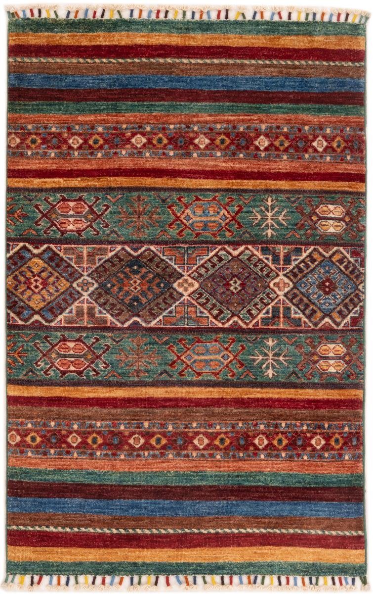 Orientteppich Arijana Shaal 81x128 Handgeknüpfter Orientteppich, Nain Trading, rechteckig, Höhe: 5 mm