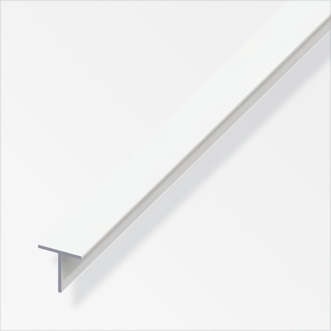 alfer Verbindungsprofil alfer Quadrat-T 1 m, 19.5 x 1.5 mm PVC günstig online kaufen