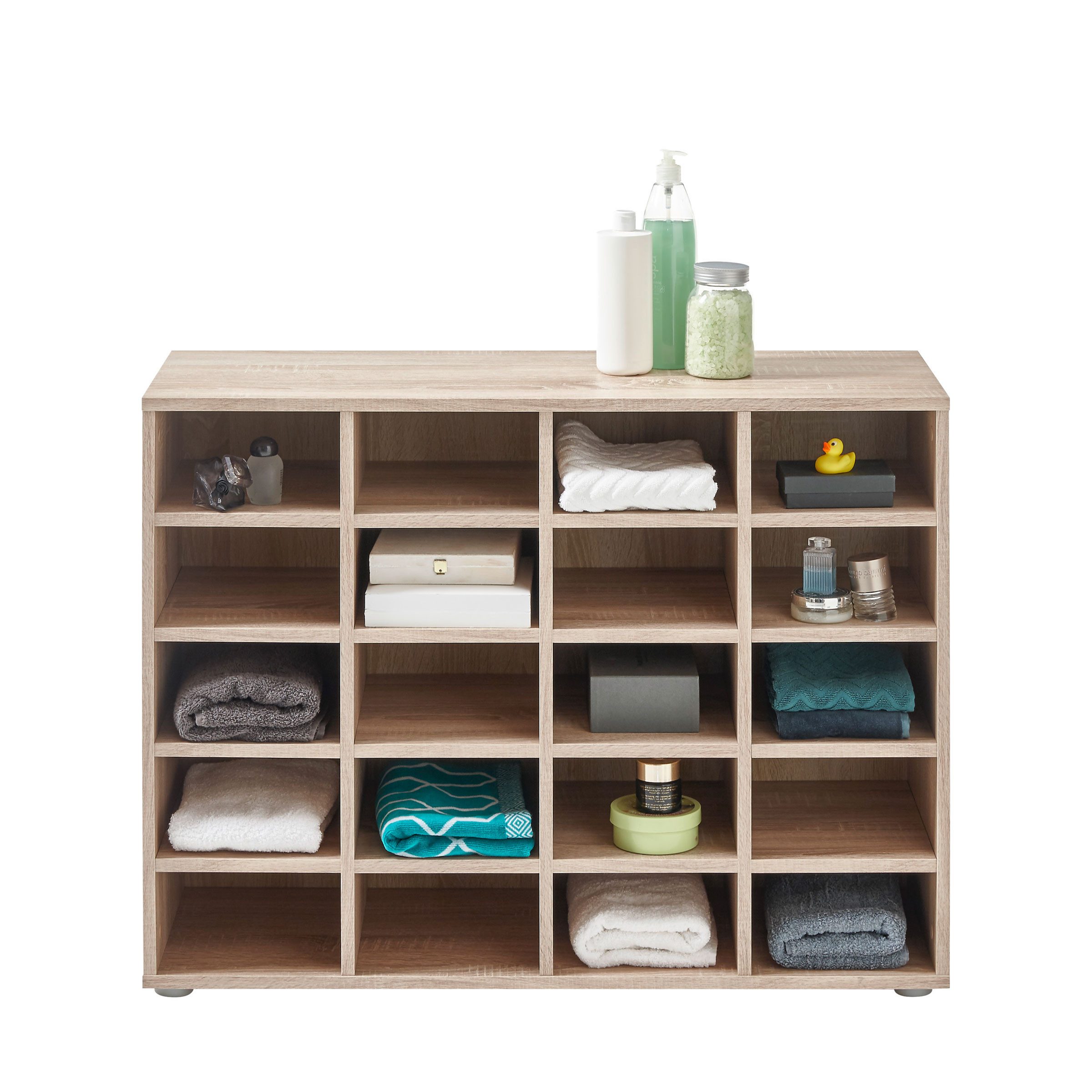 Bega Consult Mehrzweckregal S Multiregal 2 Boots Eiche Sonoma BHT ca. 92x 68x33 cm 20 Fächer