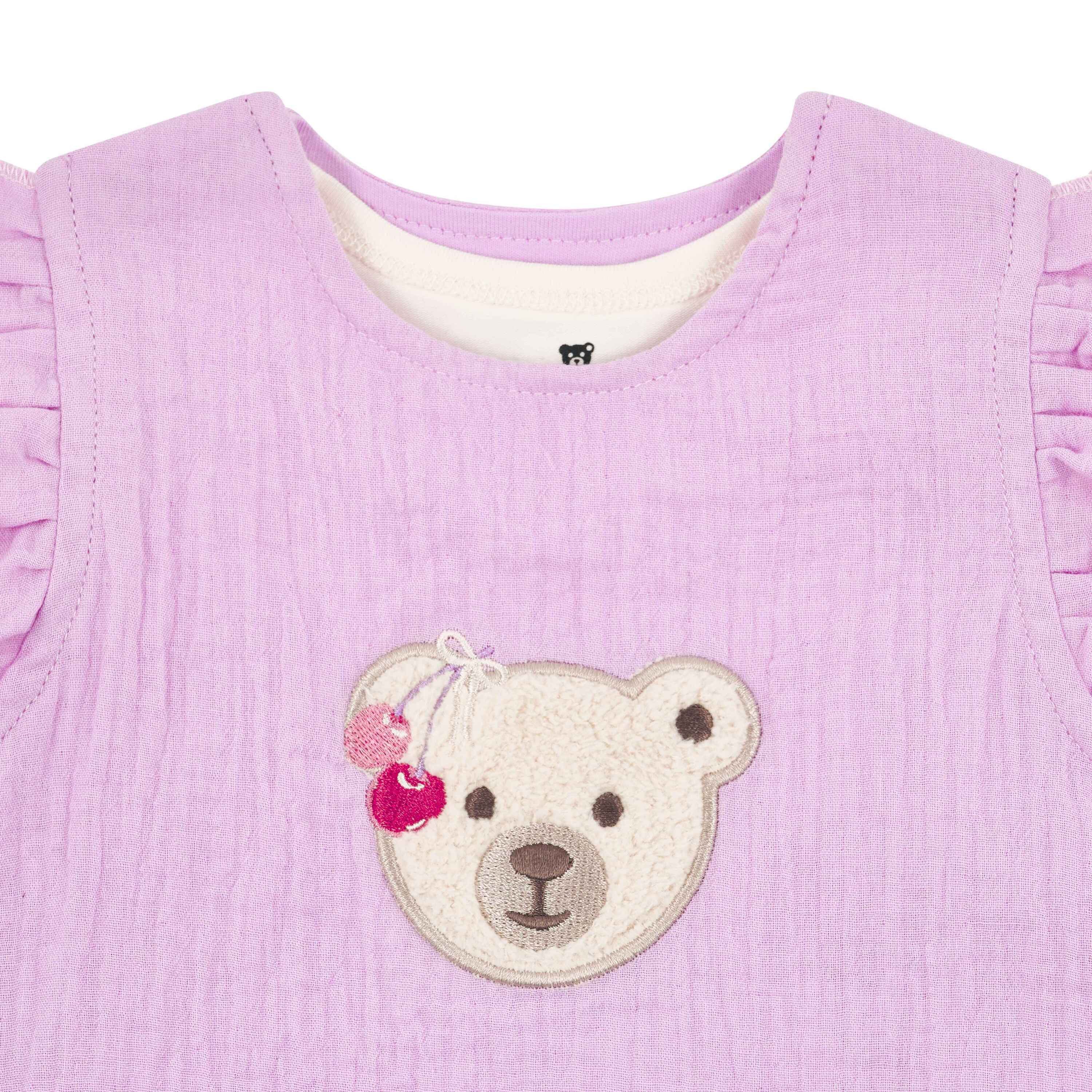 Steiff Strickjacke Strampler ohne Arme Cherry Cake