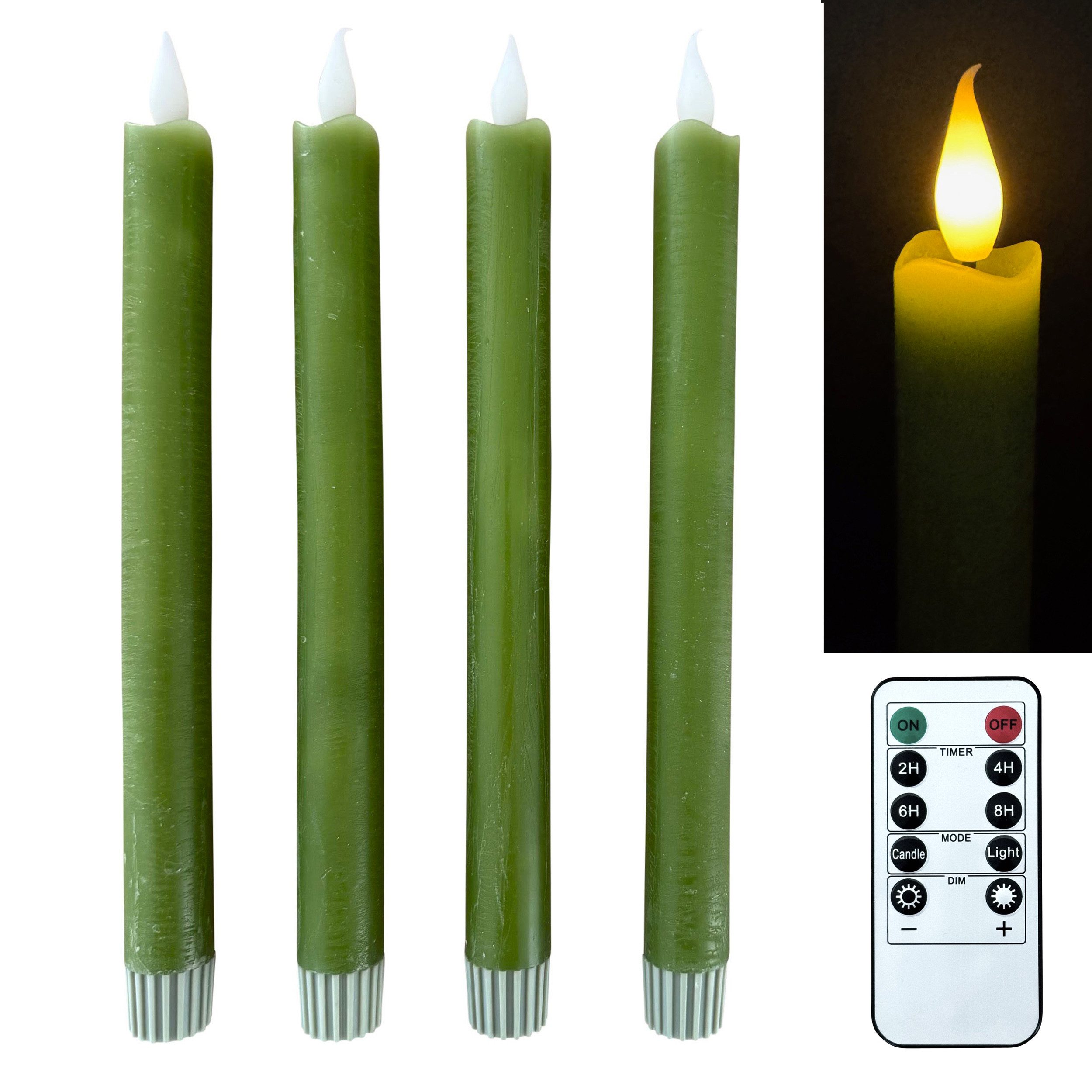 Online-Fuchs LED-Kerze 4 LED STABKERZEN im günstig online kaufen