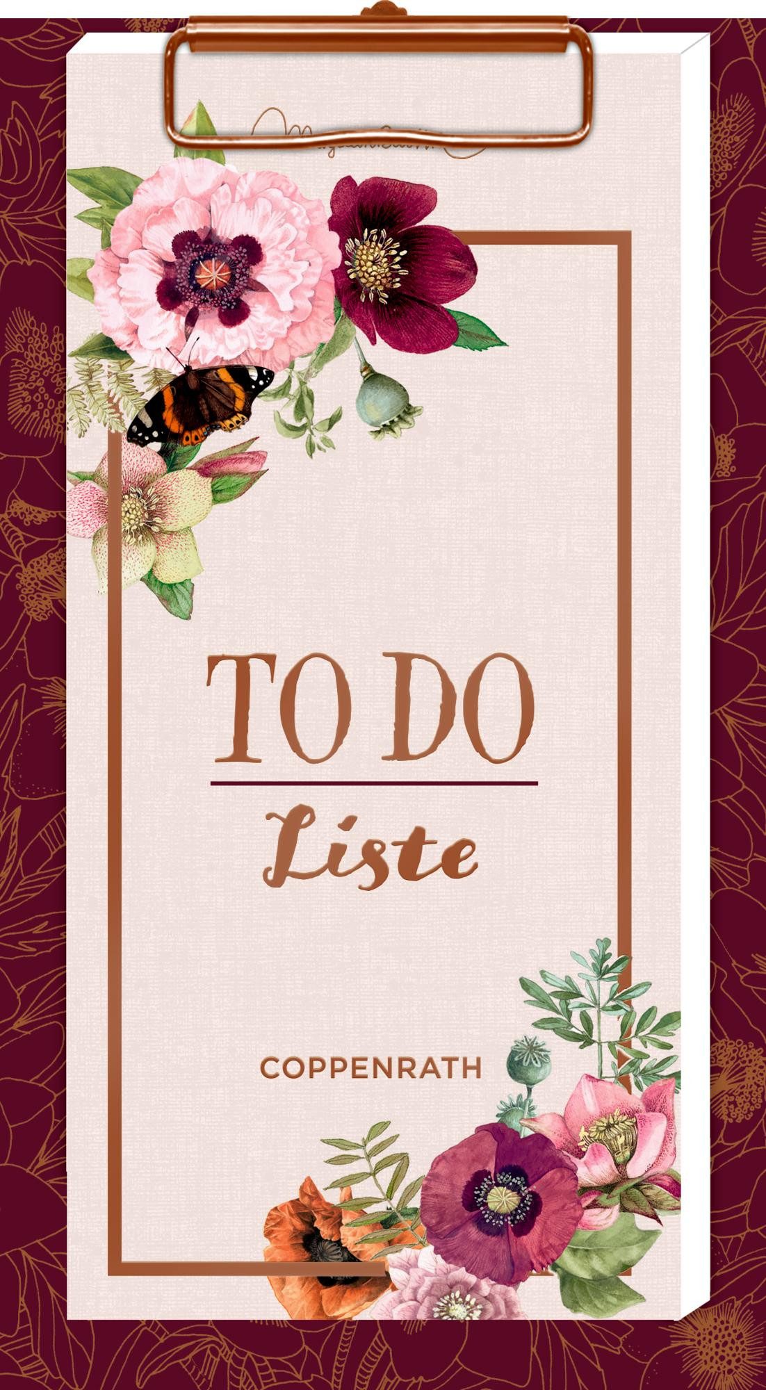 COPPENRATH DIE SPIEGELBURG Notizheft Notizblock