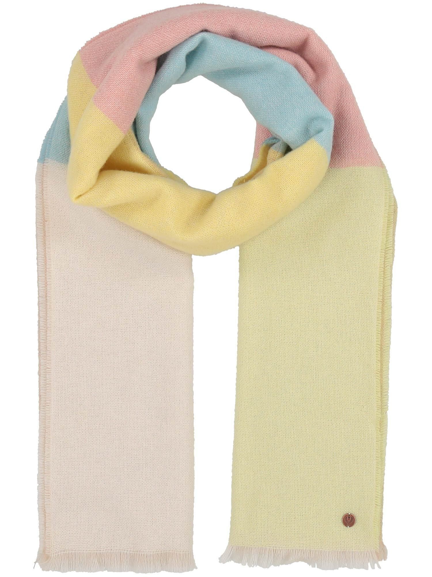 Fraas XXL-Schal Kaschmir Stola, (1, mit Schnittfransen), aus reinem Kaschmir