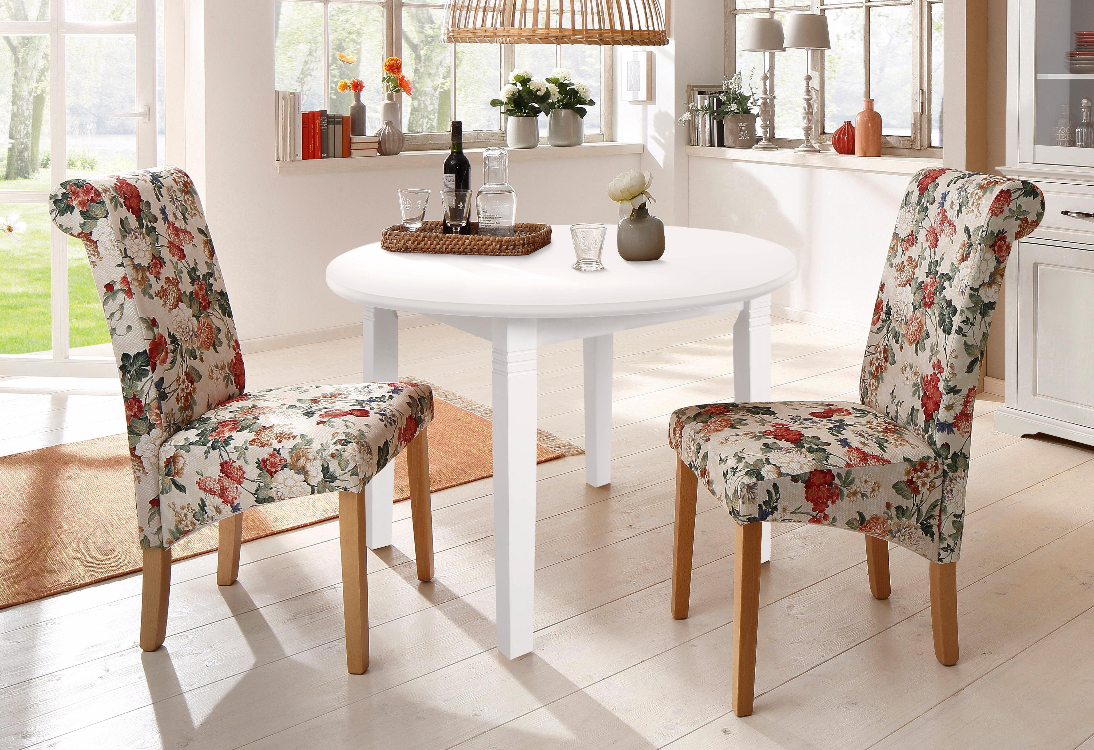 Home affaire Esstisch Danuta, aus massiver Kiefer, runde Ausführung günstig online kaufen