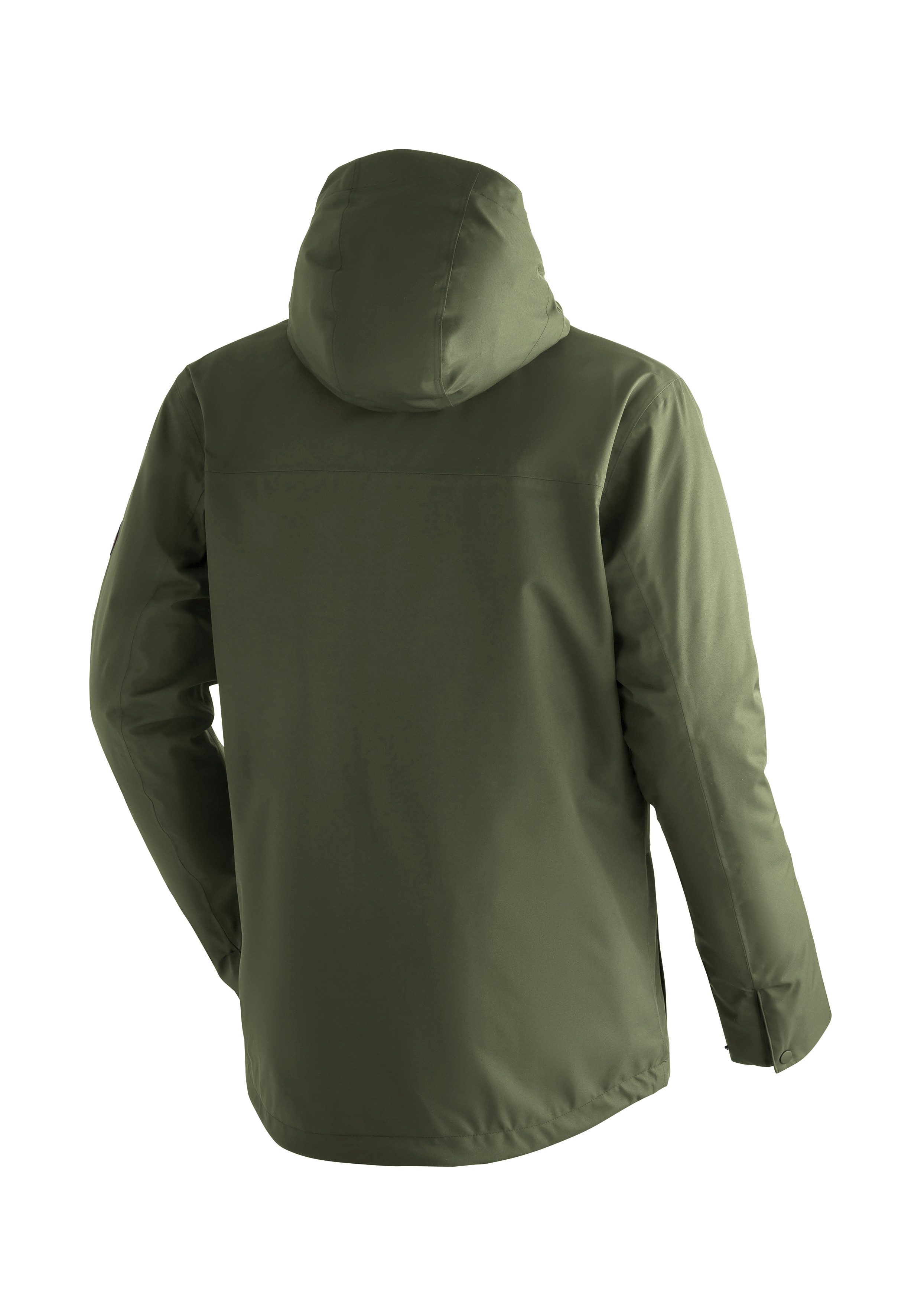 Maier Sports Funktionsjacke WOUT Herren Outdoor-Jacke, wind/wasserdicht, 2 RV-Taschen und Kapuze