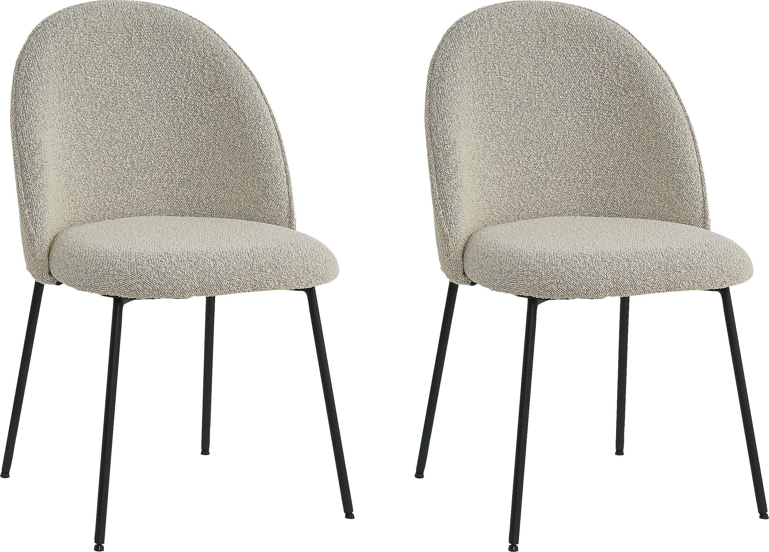 SIT Polsterstuhl (Set, 2 St), mit abgerundeter Rückenlehne