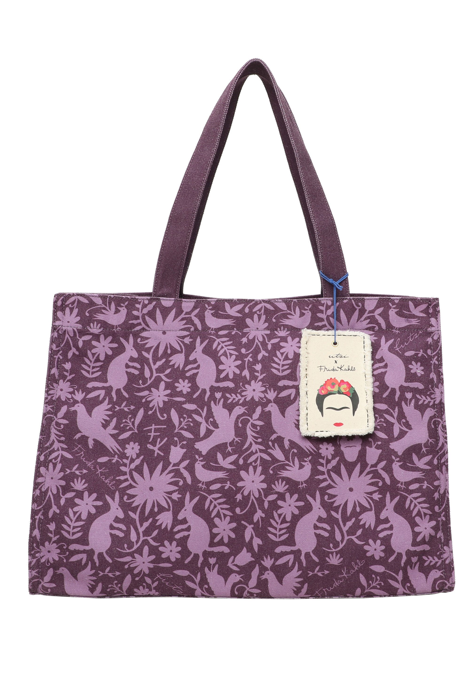 Fritzi aus Preußen Shopper Fritzi x Frida Kahlo, mit All-Over-Print