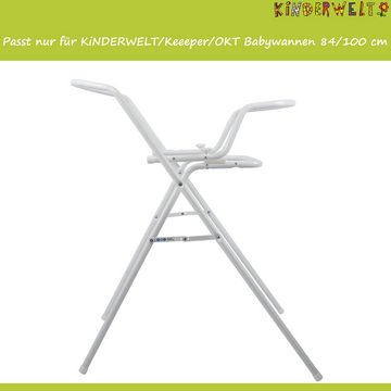 KiNDERWELT Babybadewanne Universalständer für Babywannen 84 /100cm