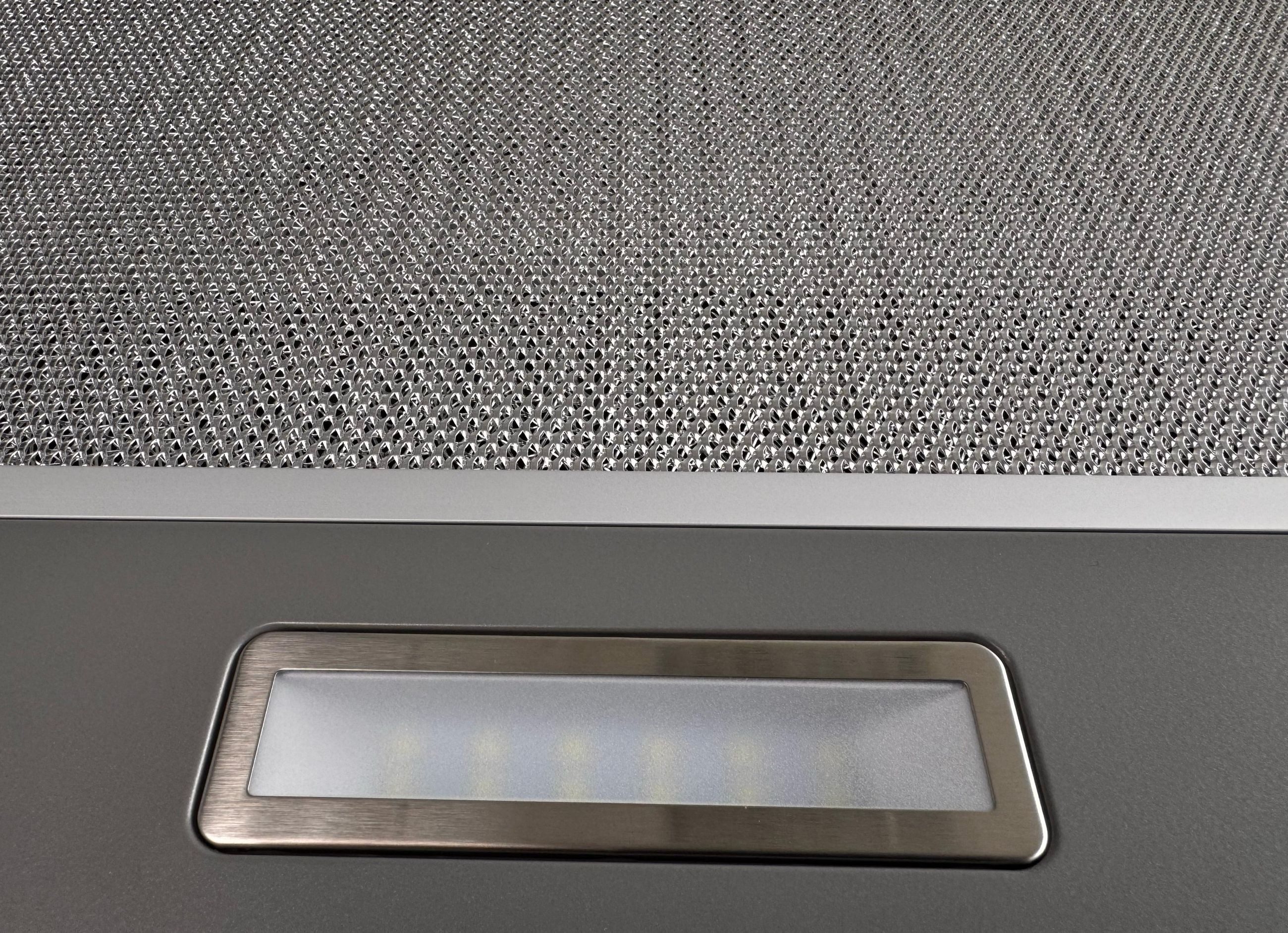 PKM Flachschirmhaube KHU-60EB 60cm Dunstabzugshaube ausziehbar Edelstahlblende Serie KHU-60EB KHU-60EB 60cm Dunstabzugshaube ausziehbar Edelstahlblende, Platzsparende Einbau Abzugshaube mit herausnehmbaren Fettfiltern